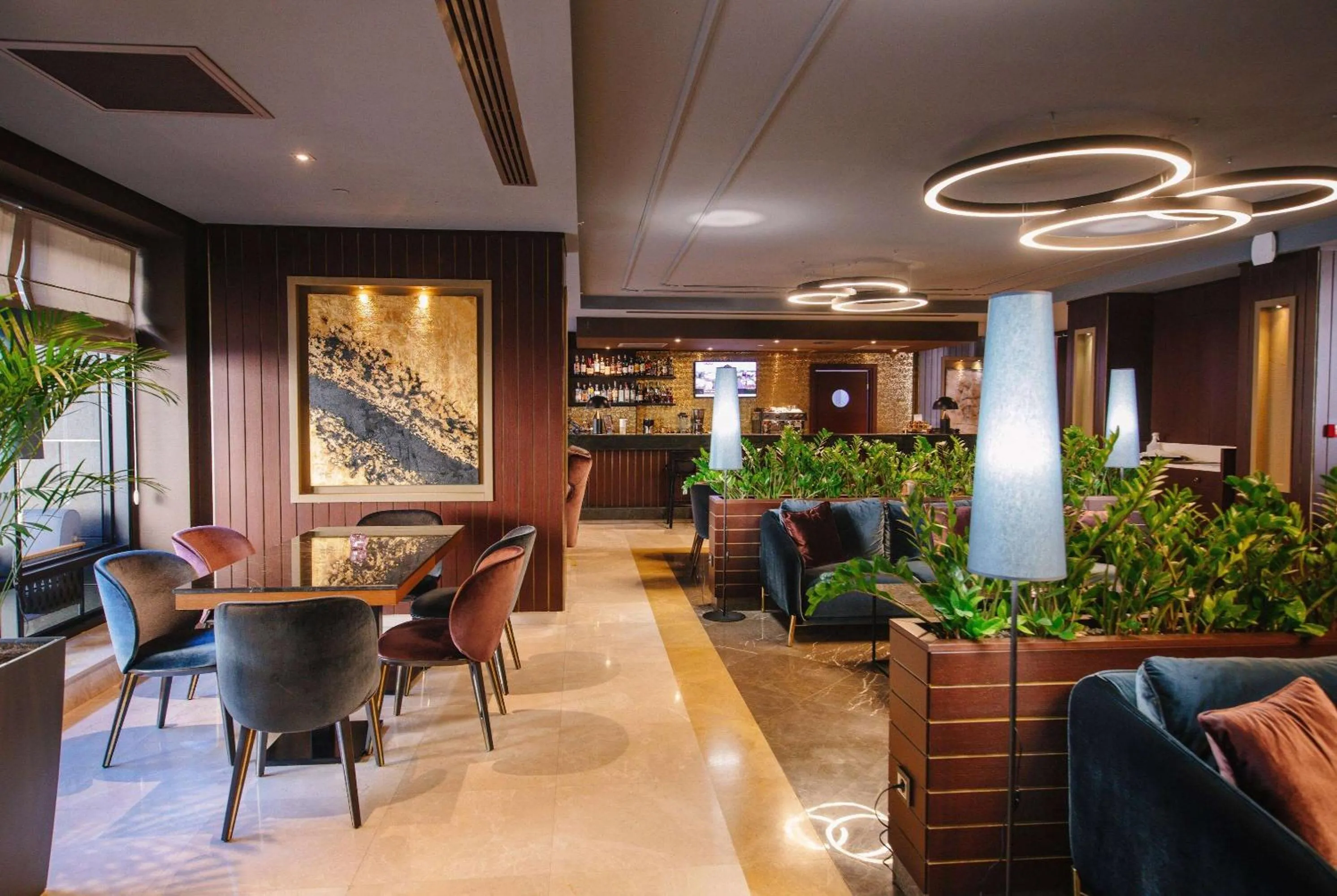 Lounge or bar in Wyndham Grand Tbilisi