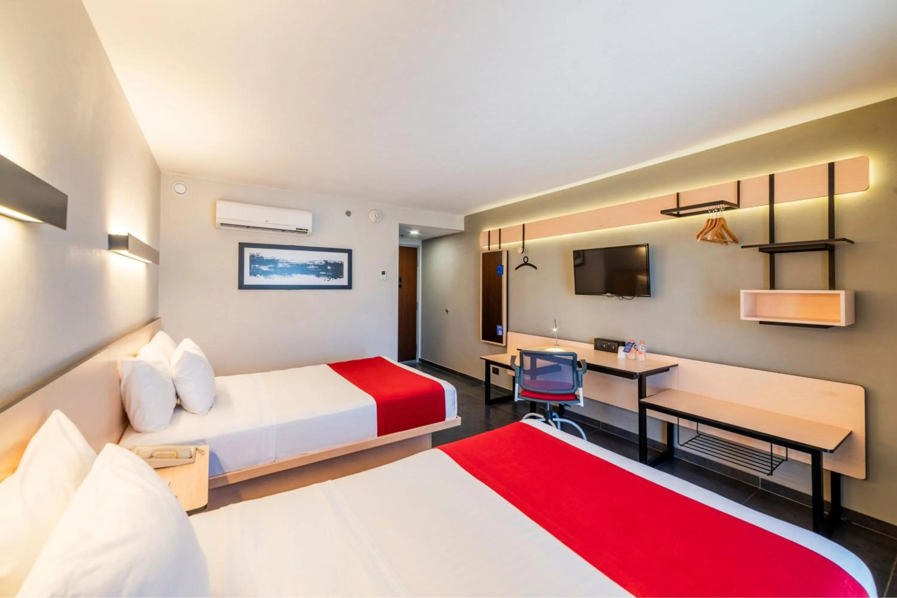 Bedroom, Bed in City Express by Marriott Chetumal