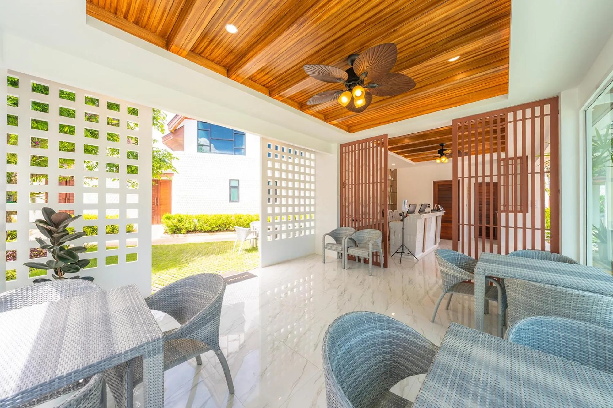 Lobby or reception in Poonsiri Varich Pool Villa Aonang