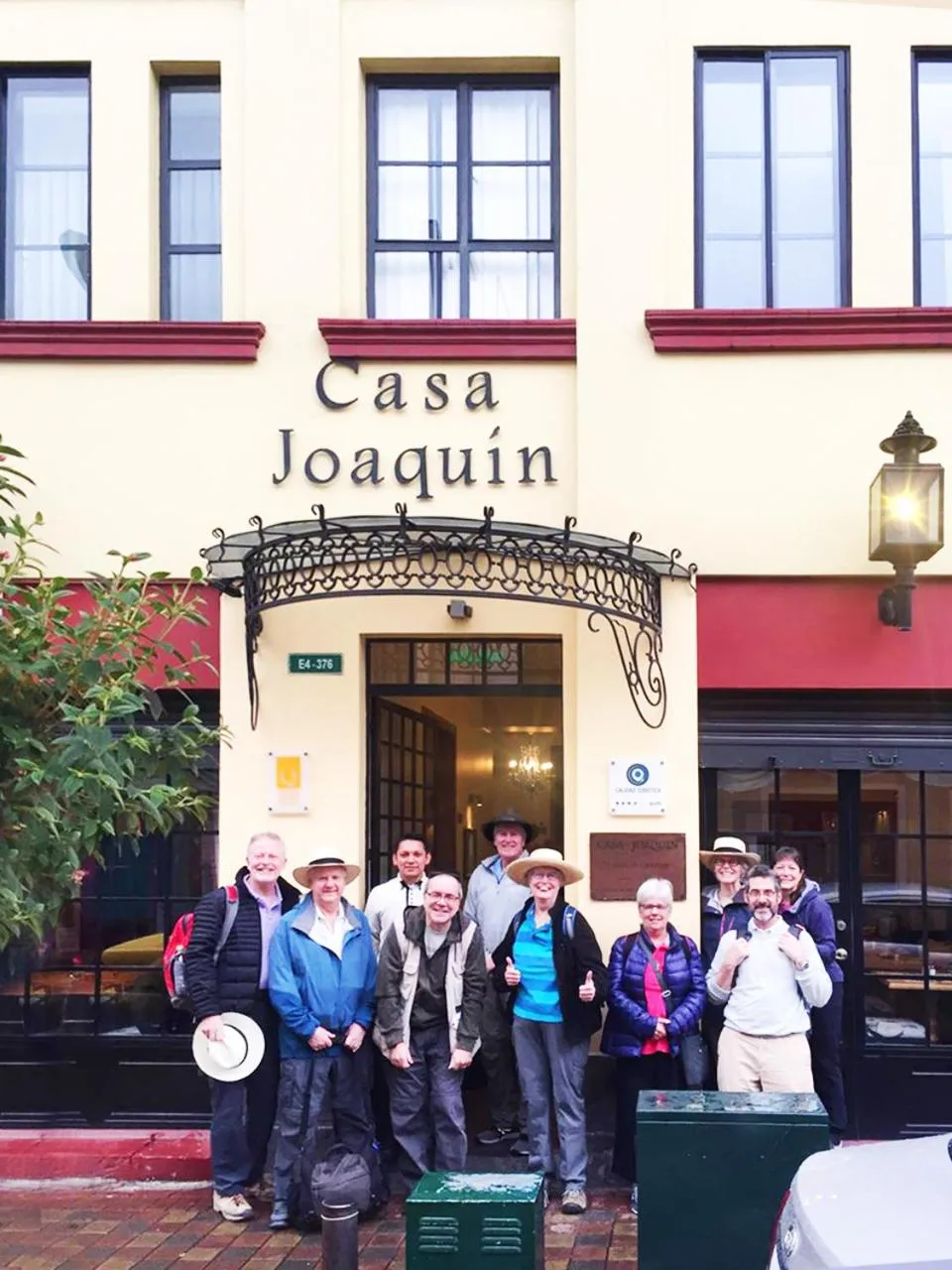 Staff in Casa Joaquin Boutique Hotel
