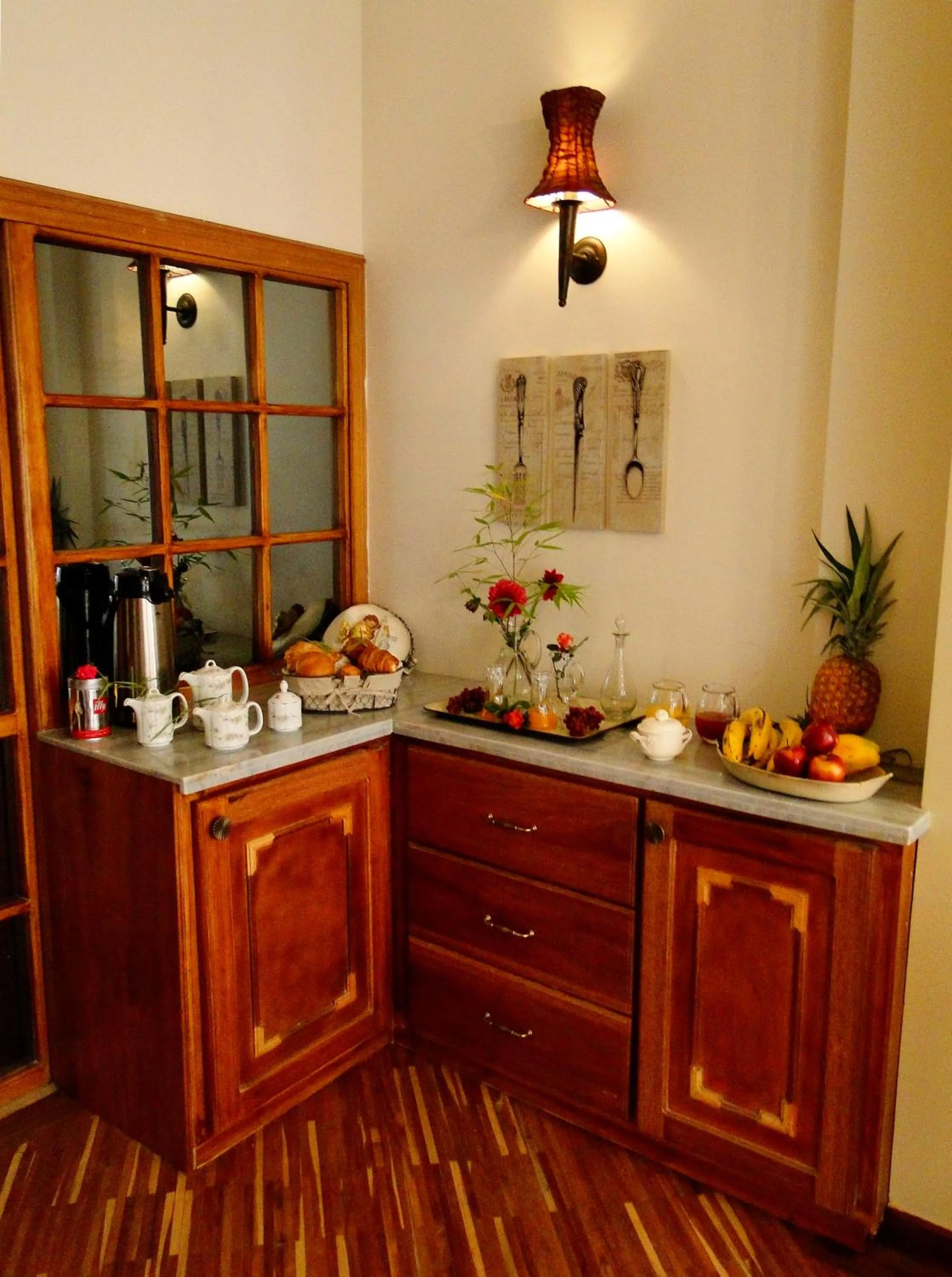 Restaurant/places to eat in Casa Joaquin Boutique Hotel