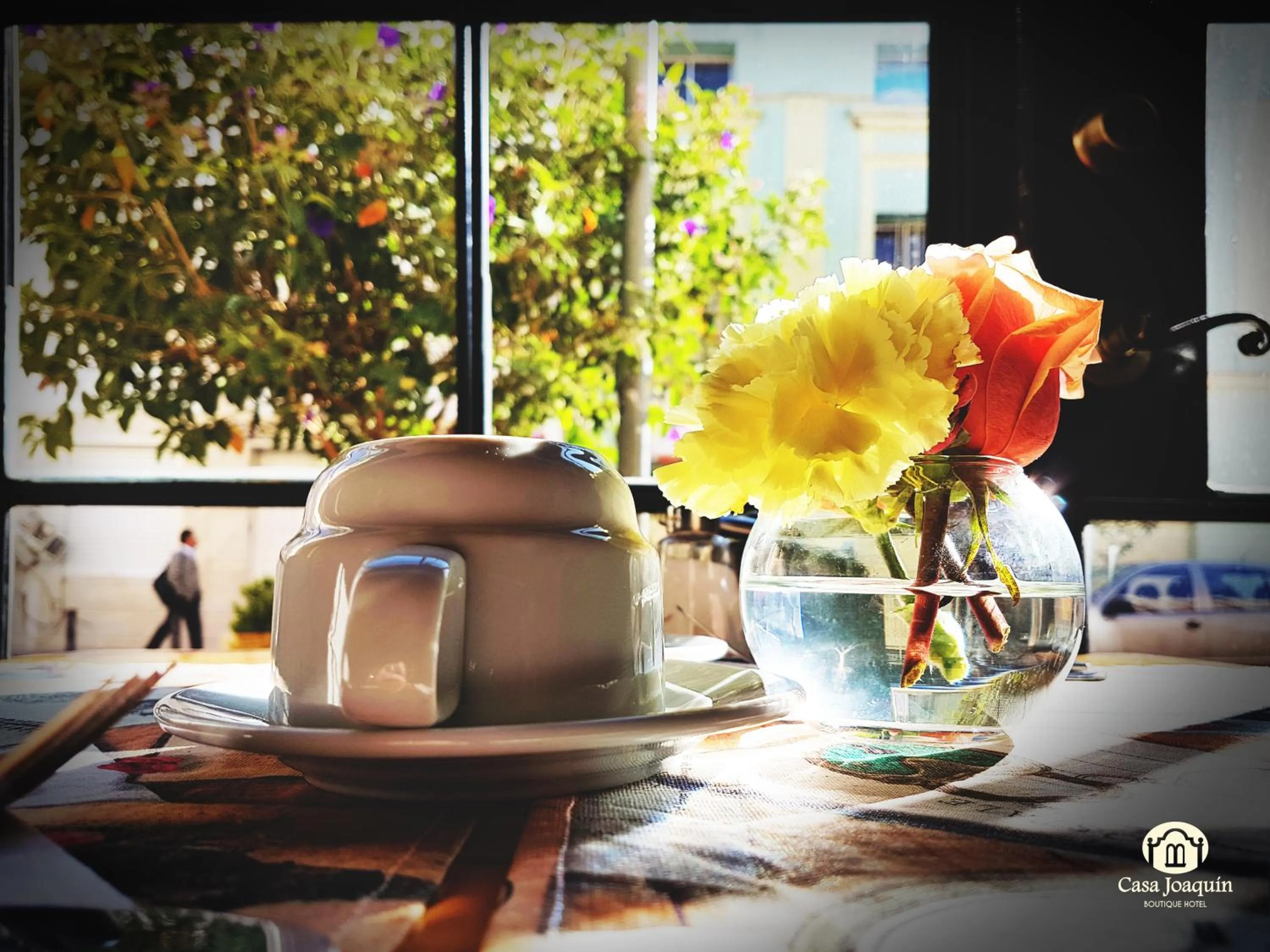 Lounge or bar in Casa Joaquin Boutique Hotel