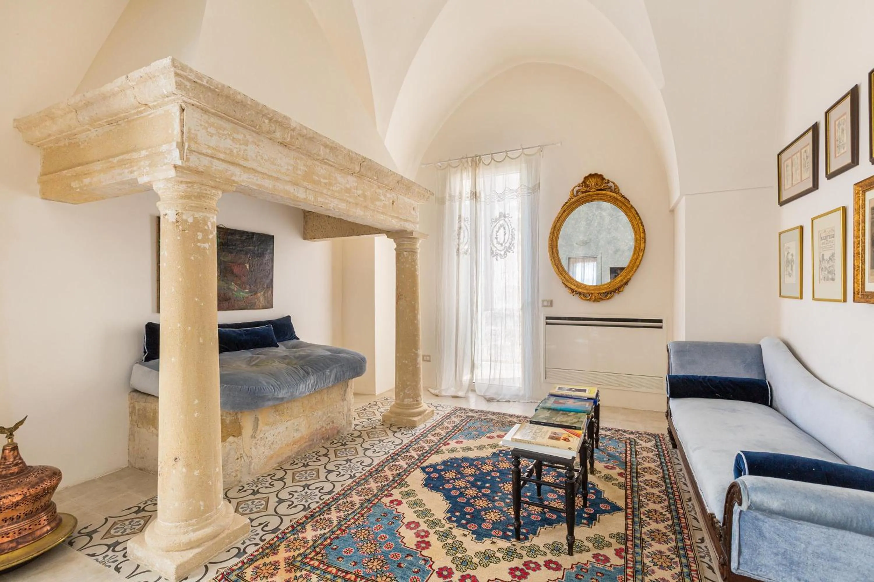 Decorative detail in Casino Casalino by Perle di Puglia