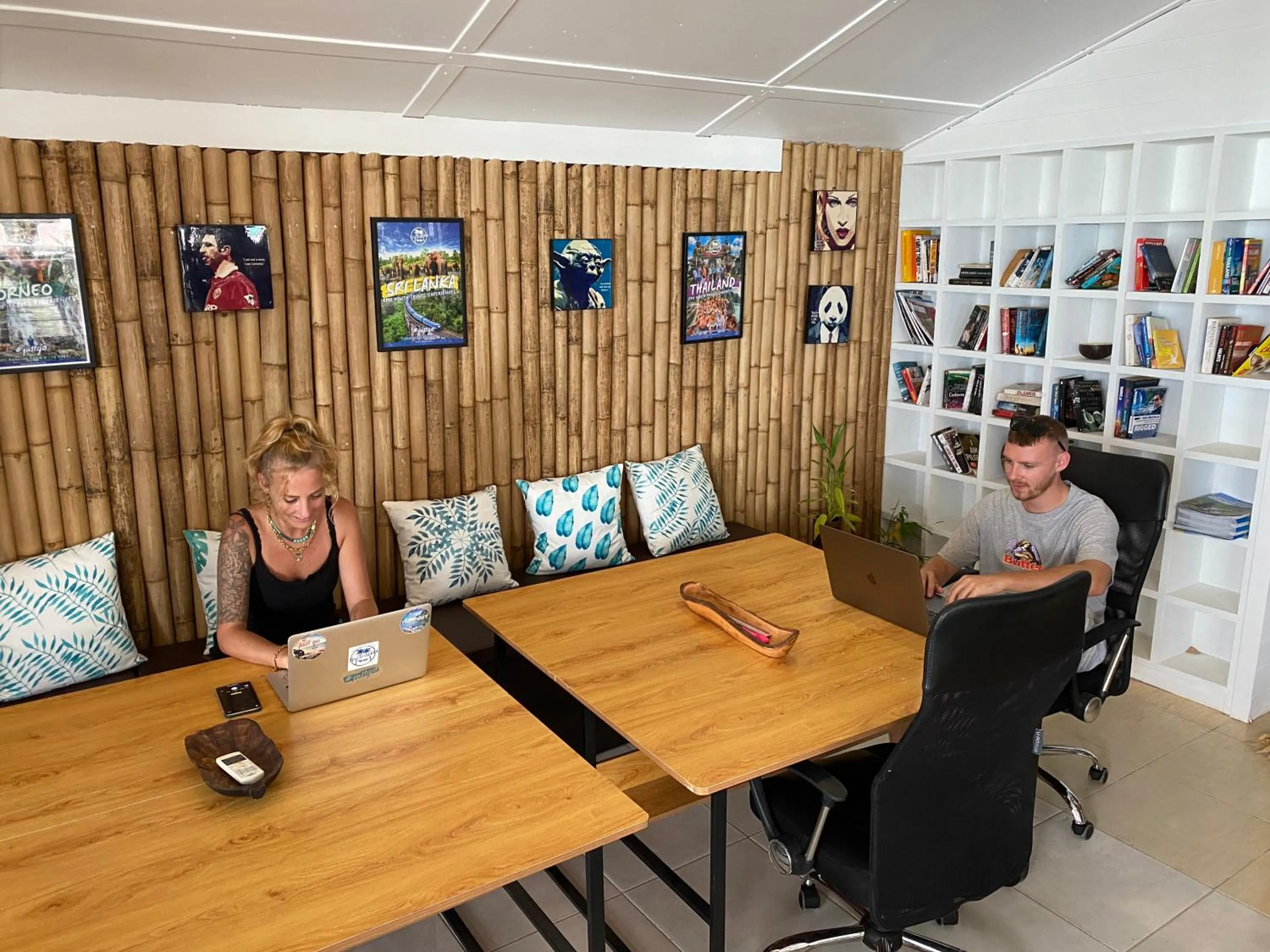 Meeting/conference room in Tiki Beach Koh Phangan Beach Restaurant Bar and Coworking