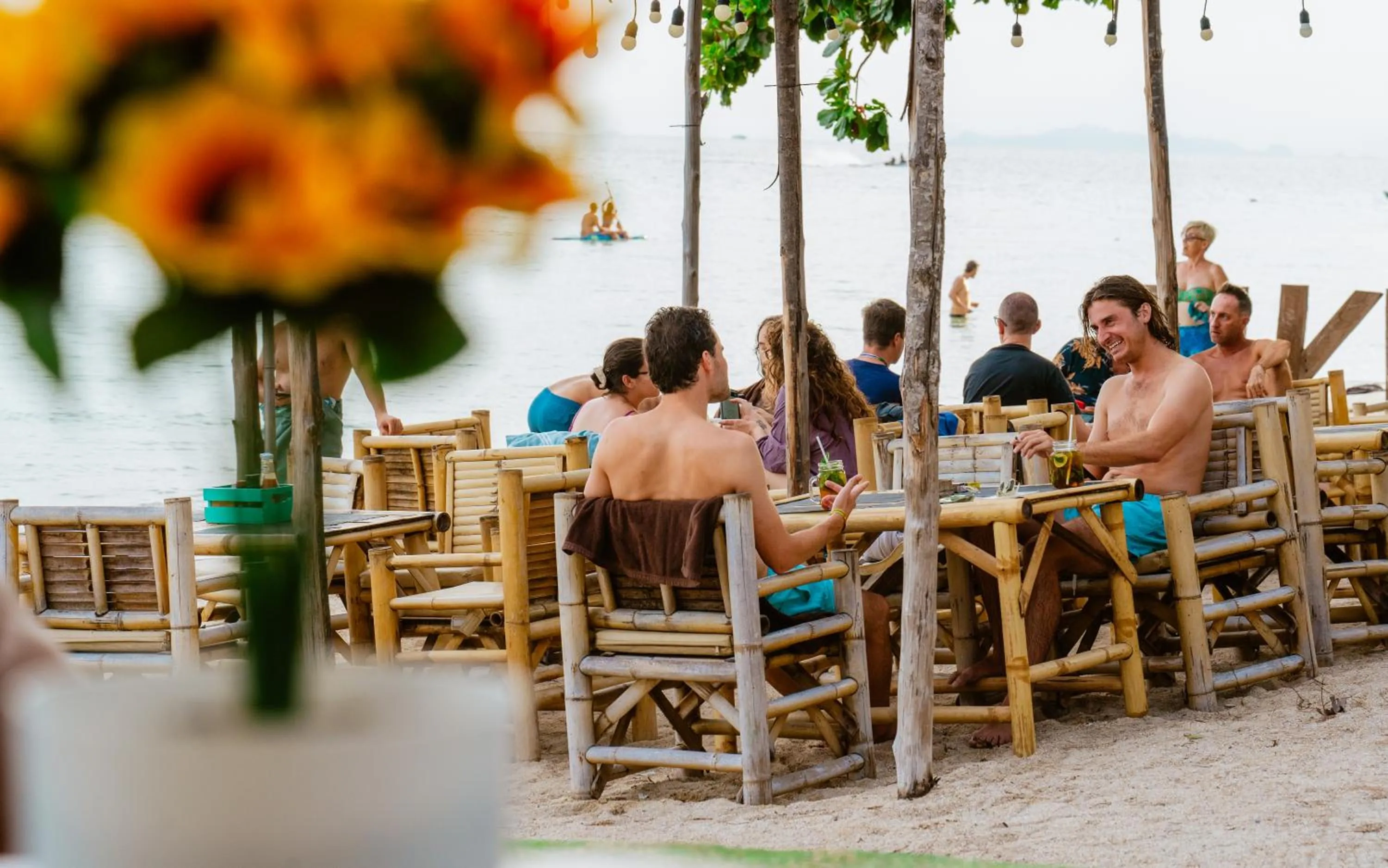 Tiki Beach Koh Phangan Beach Restaurant Bar and Coworking