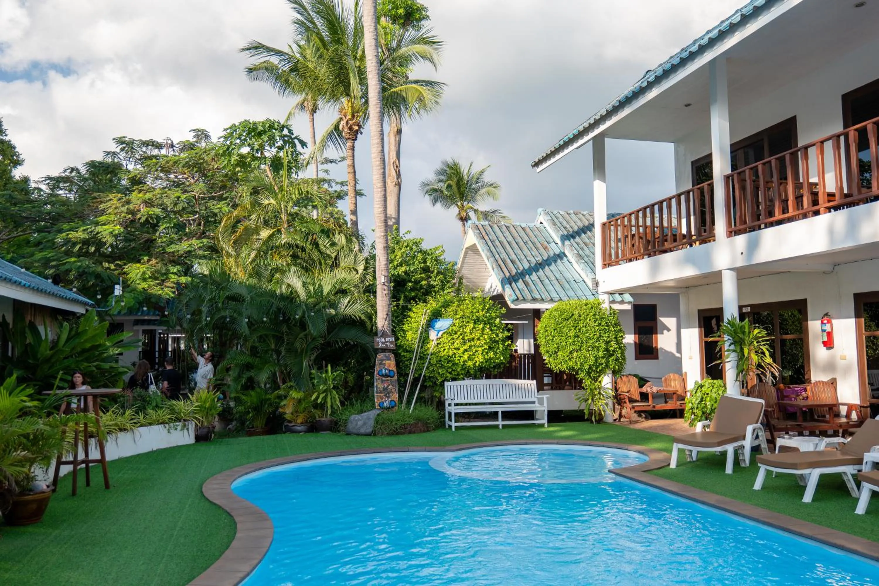 Tiki Beach Koh Phangan Beach Restaurant Bar and Coworking