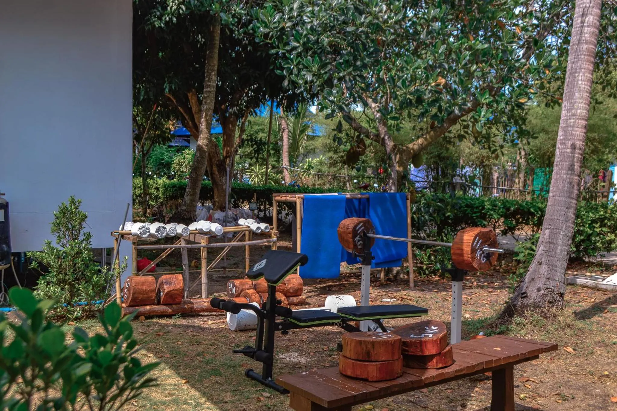 Fitness centre/facilities in Tiki Beach Koh Phangan Beach Restaurant Bar and Coworking