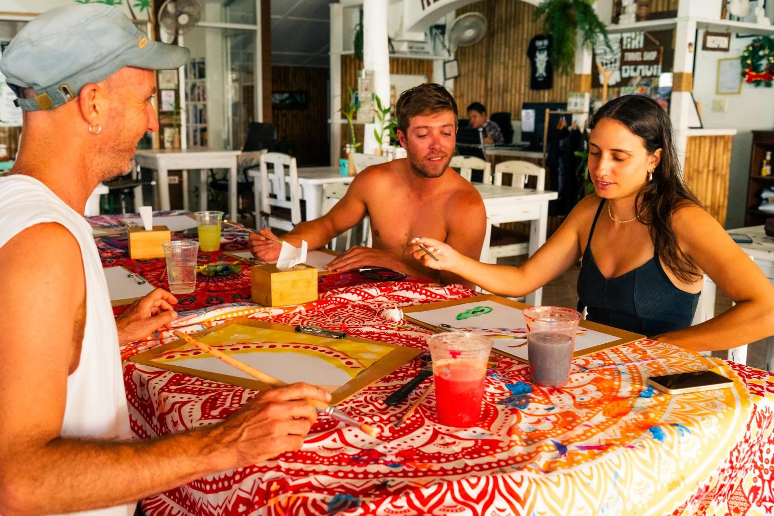 Tiki Beach Koh Phangan Beach Restaurant Bar and Coworking