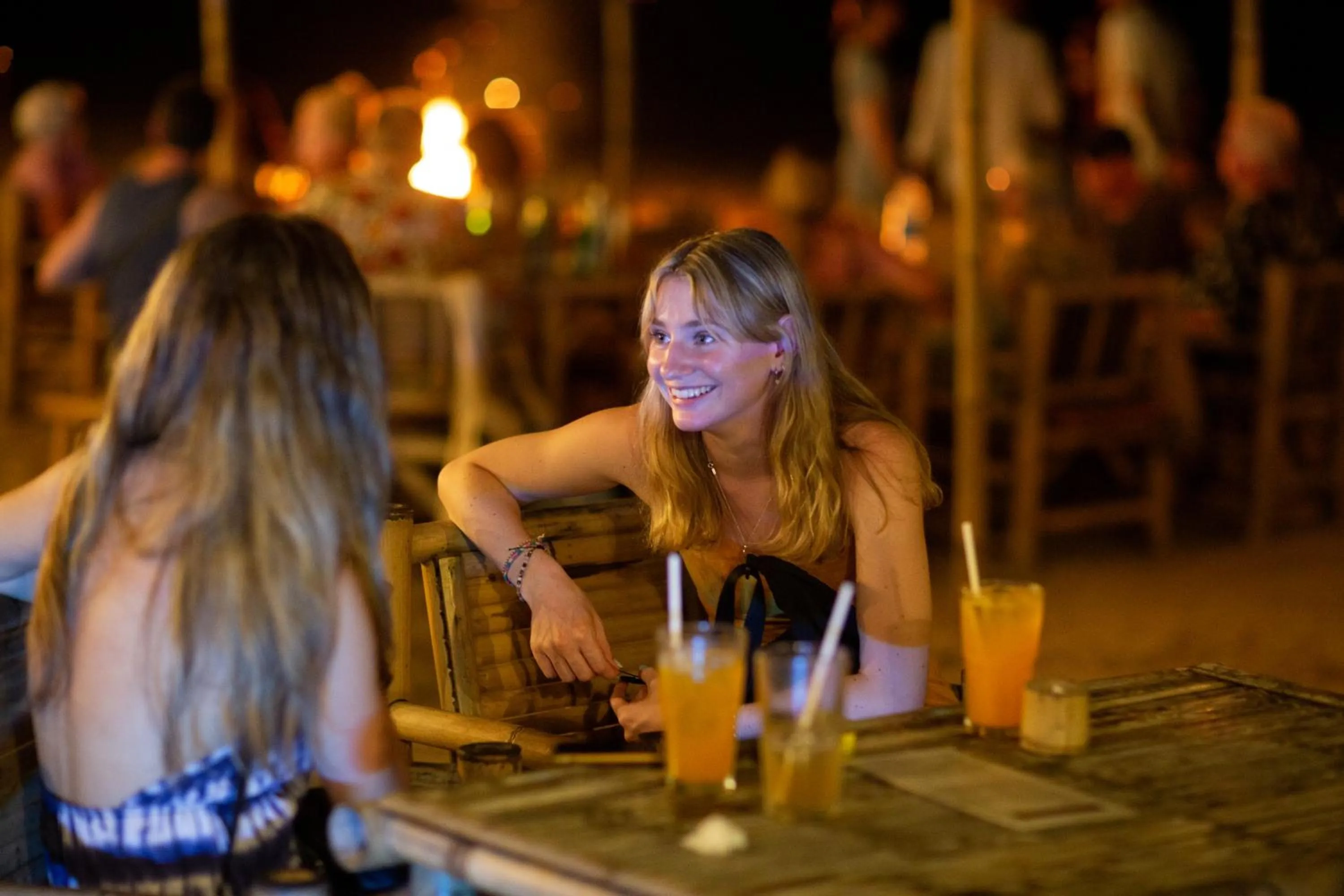 Restaurant/places to eat in Tiki Beach Koh Phangan Beach Restaurant Bar and Coworking