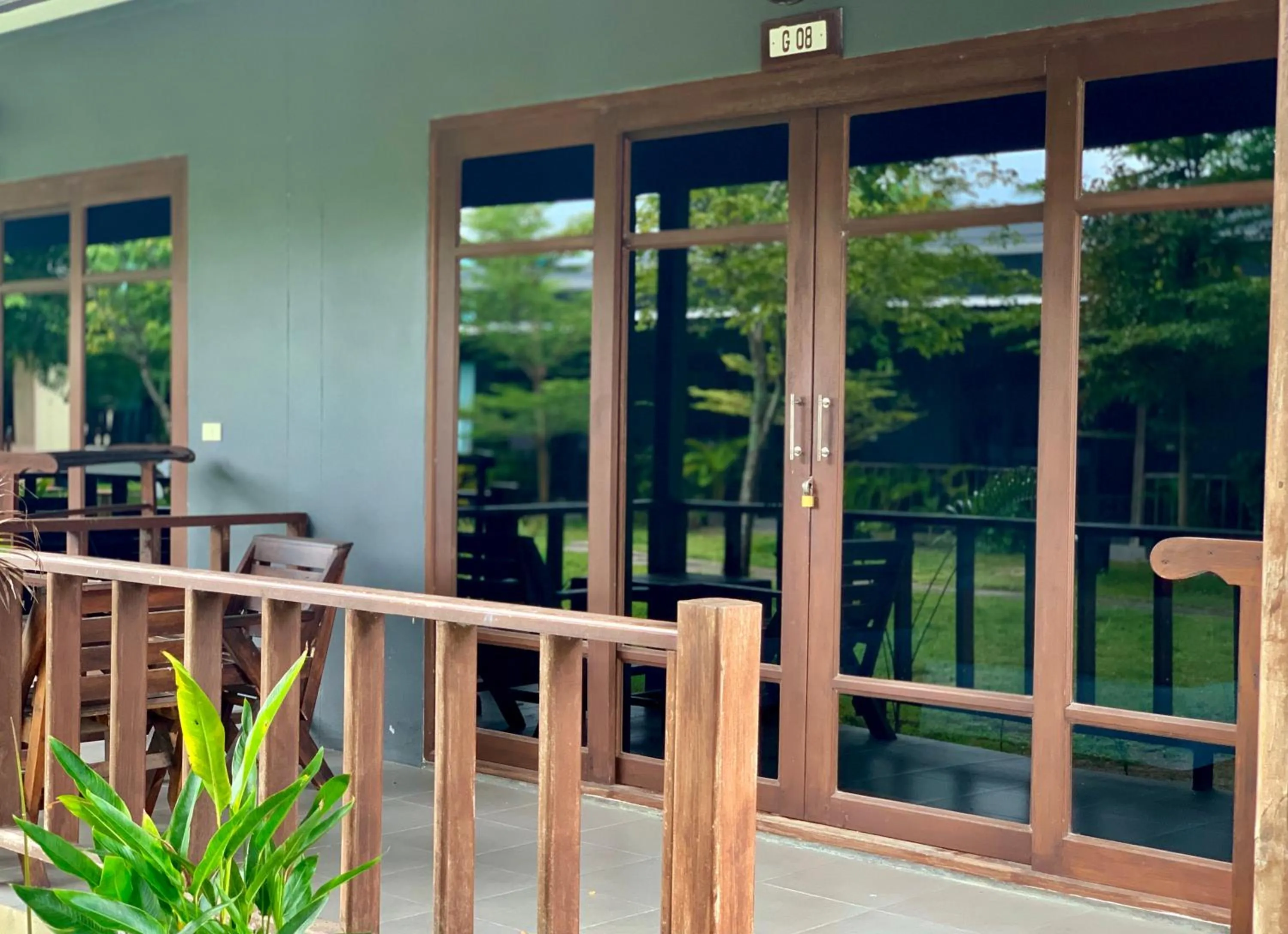 Property building in Tiki Beach Koh Phangan Beach Restaurant Bar and Coworking