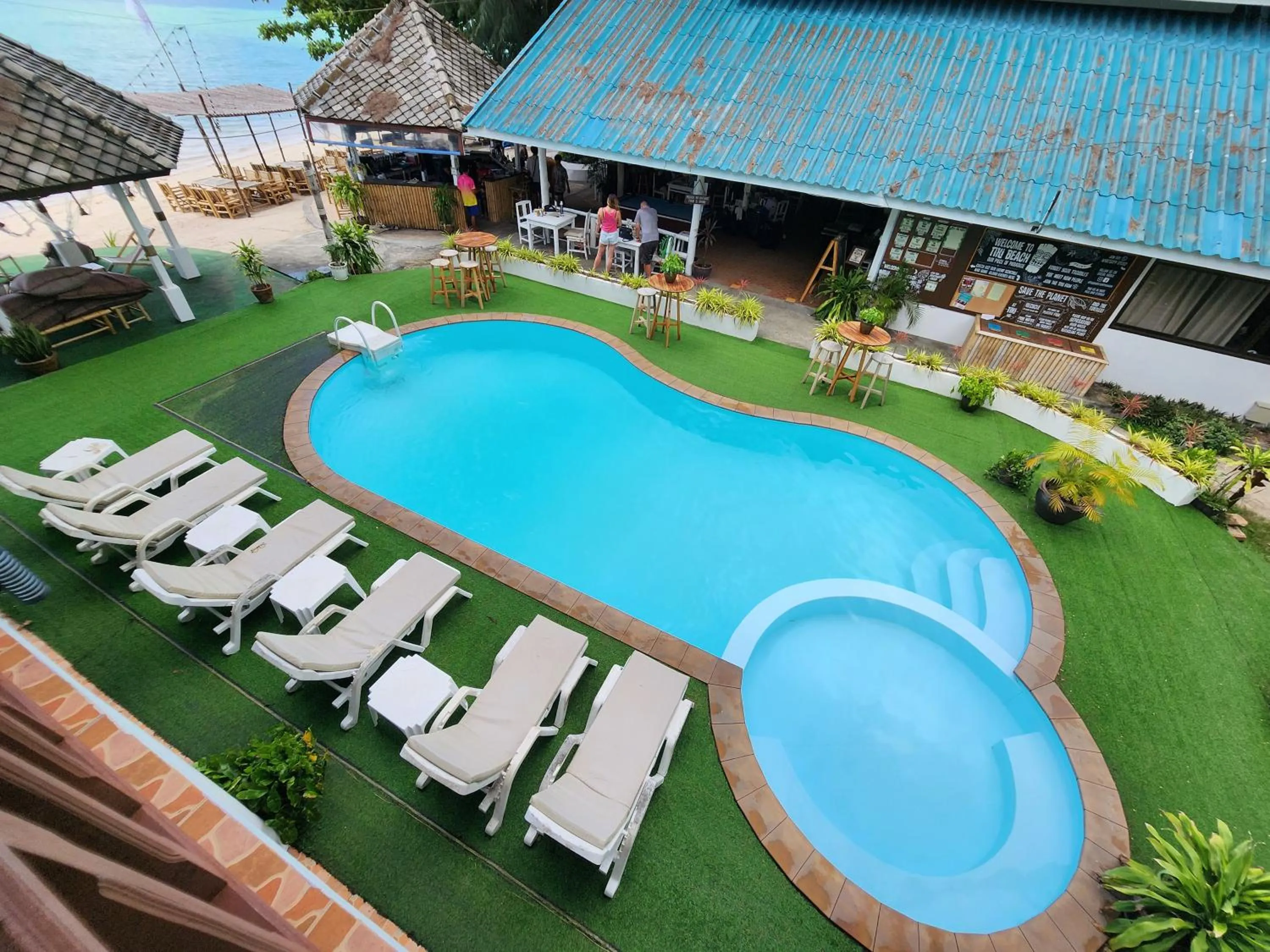 Tiki Beach Koh Phangan Beach Restaurant Bar and Coworking