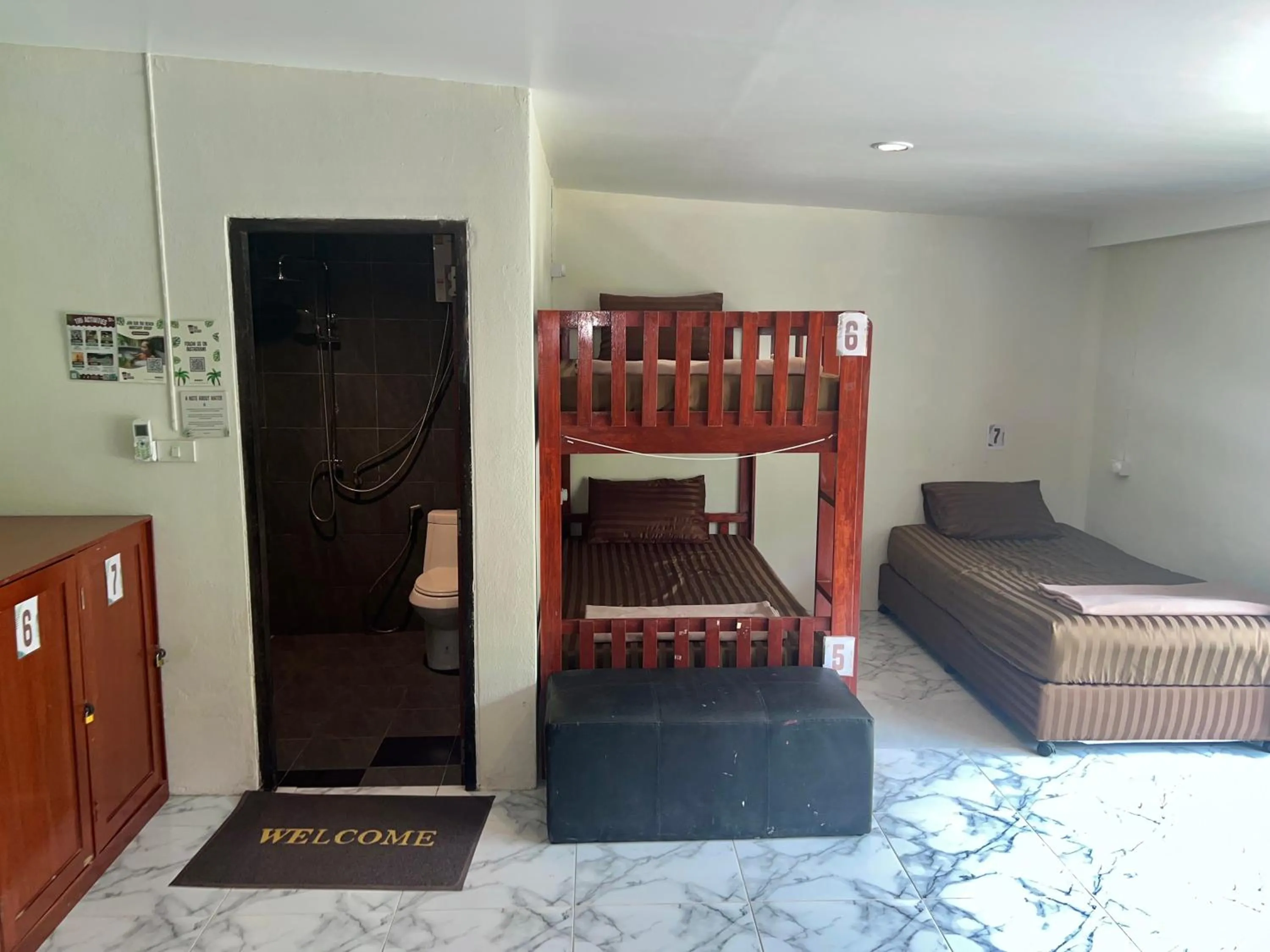 Bed in Tiki Beach Koh Phangan Beach Restaurant Bar and Coworking