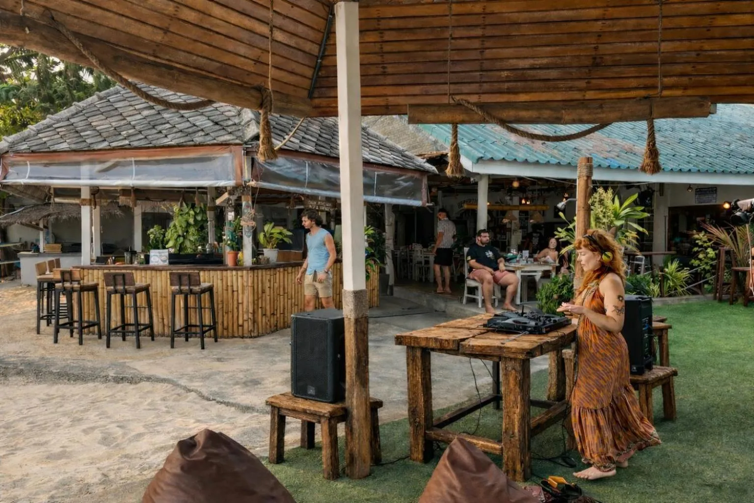 Tiki Beach Koh Phangan Beach Restaurant Bar and Coworking
