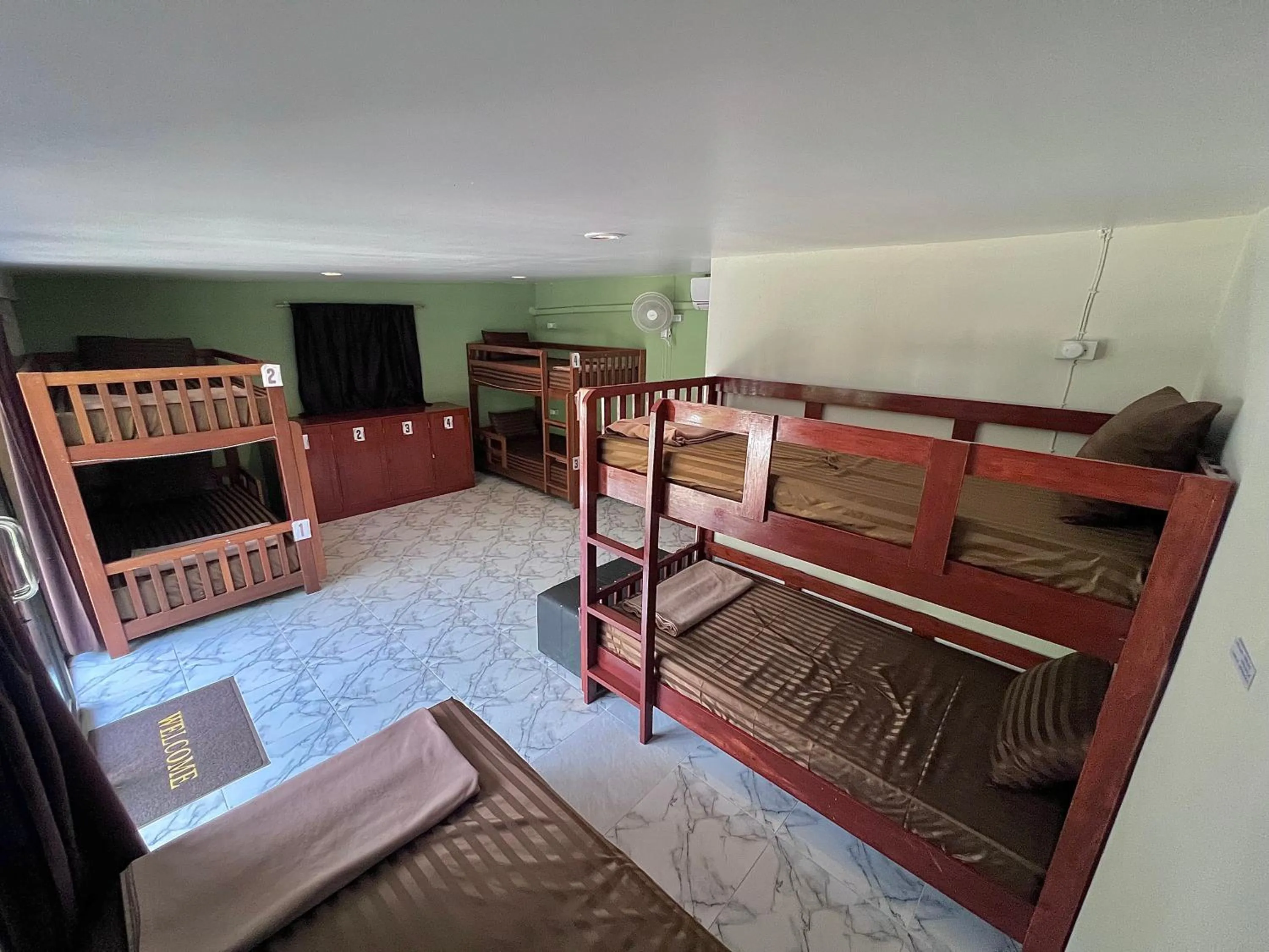 Bed in Tiki Beach Koh Phangan Beach Restaurant Bar and Coworking