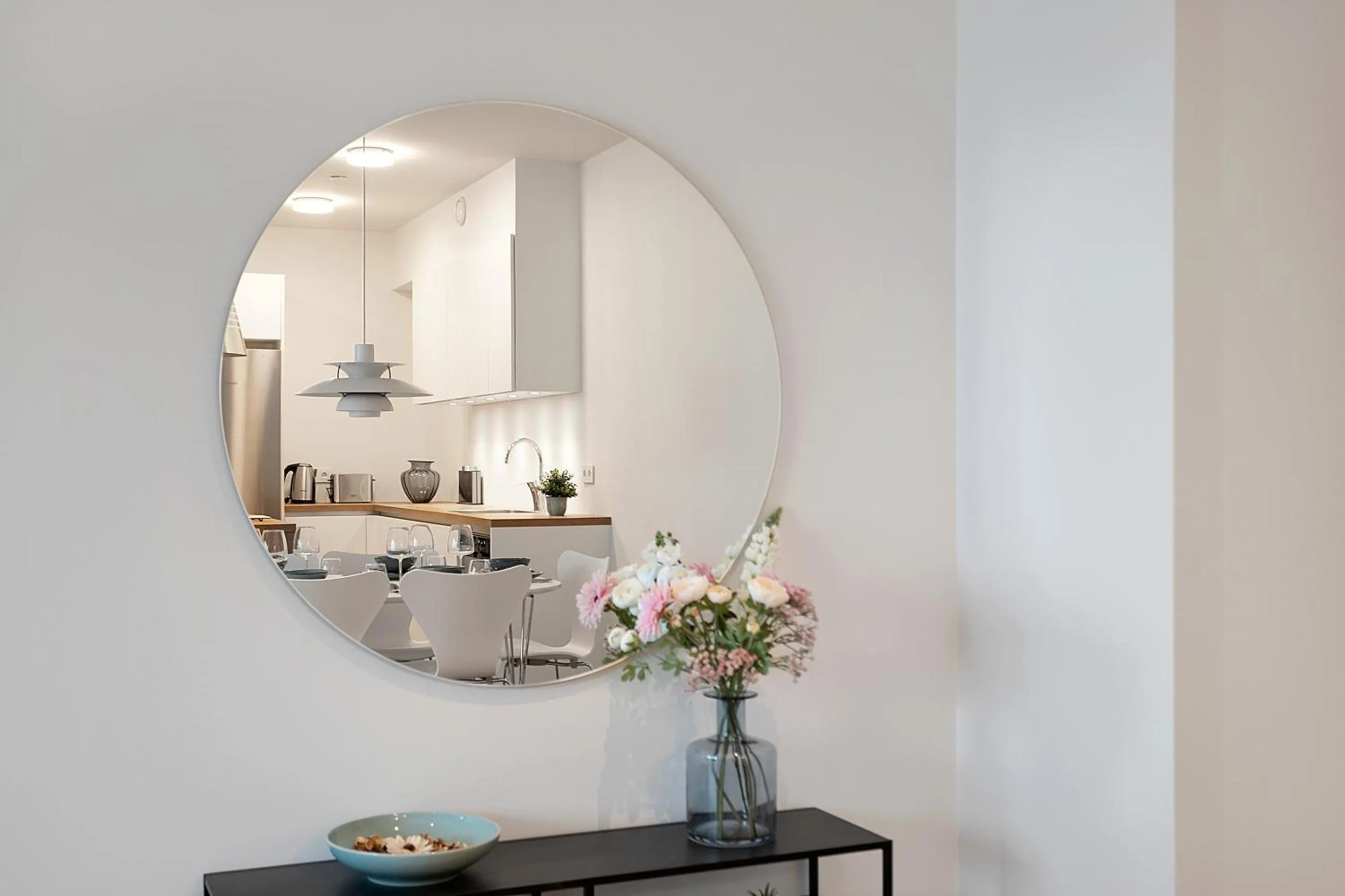 Decorative detail in Sif Apartments by Heimaleiga