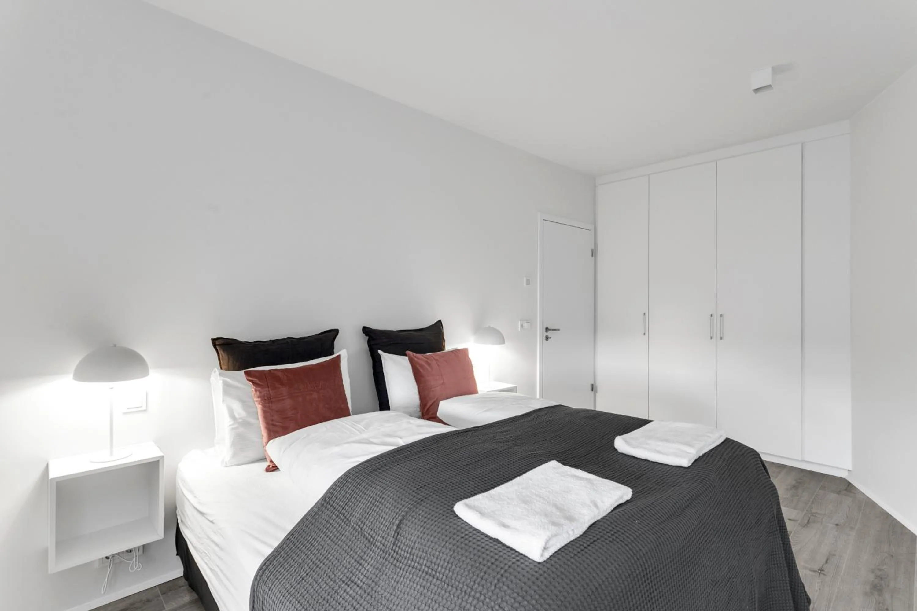 Bed in Sif Apartments by Heimaleiga