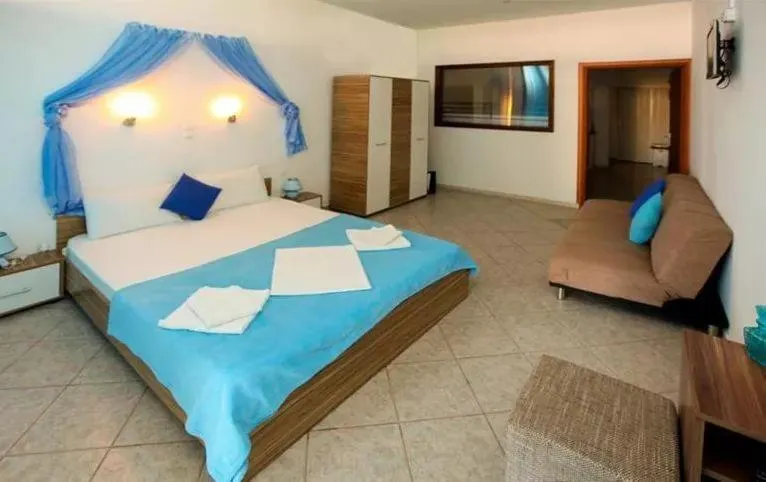 Bed in Vangelis Studios