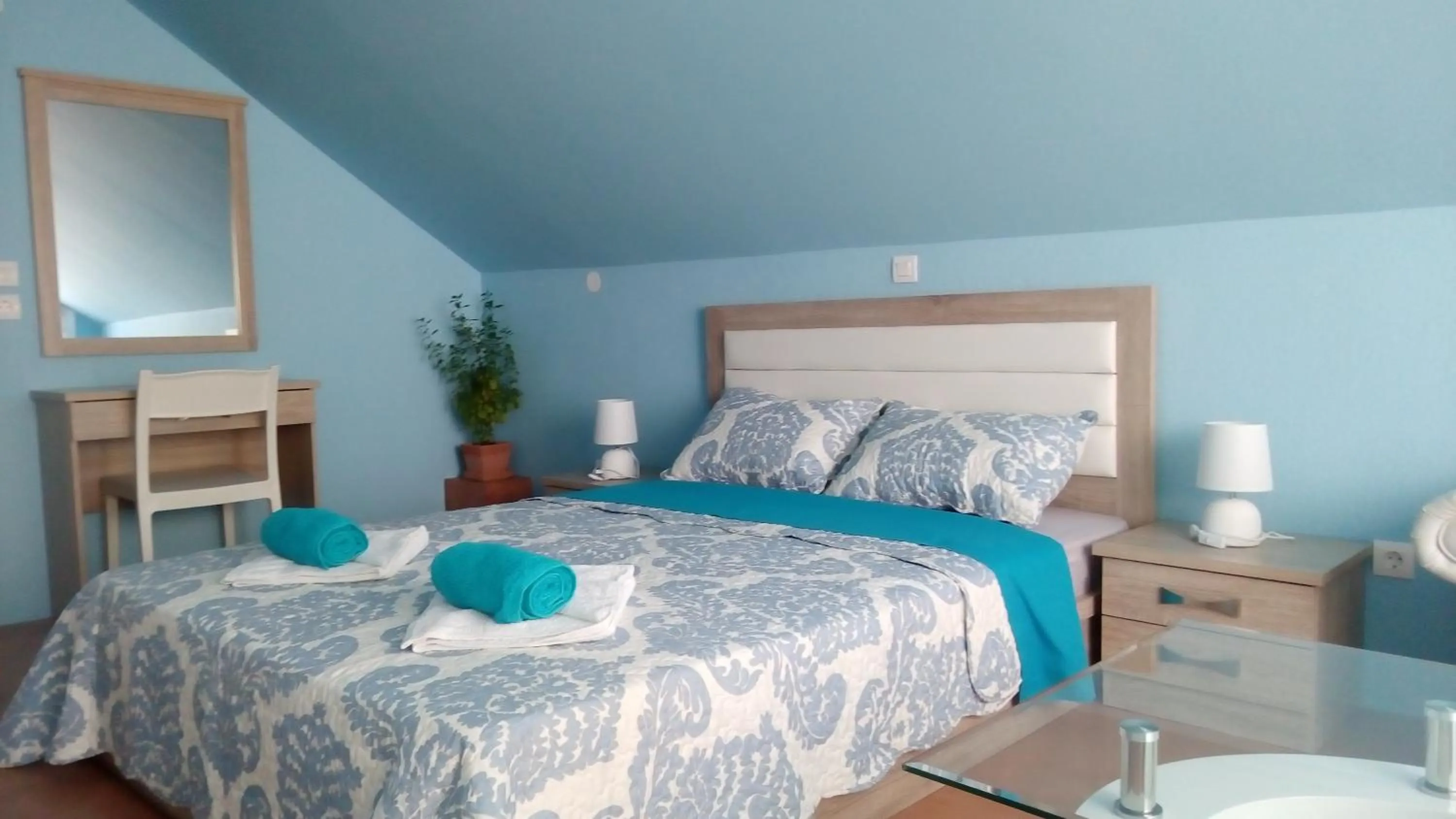 Bed in Vangelis Studios