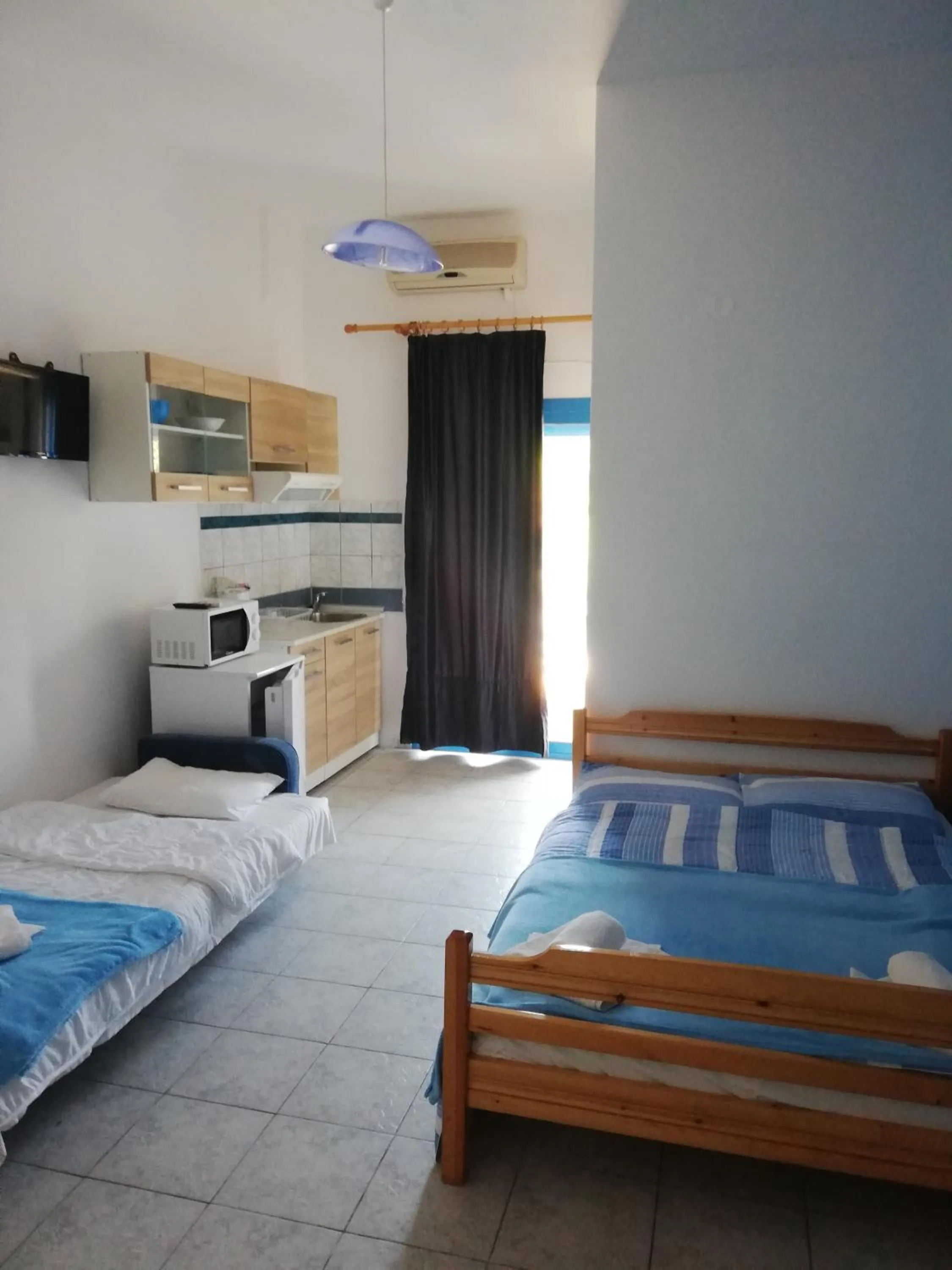 Bed in Vangelis Studios