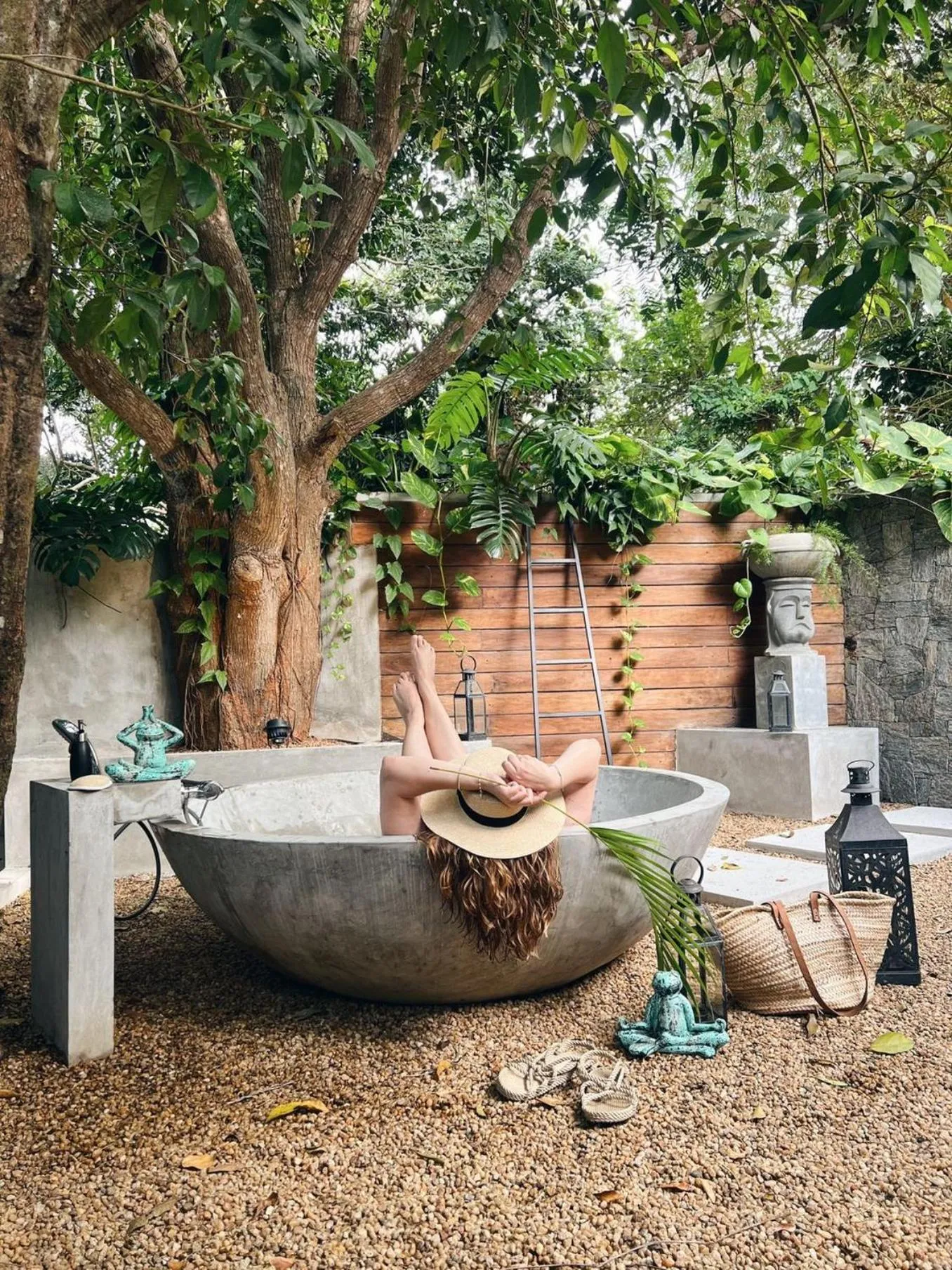 Bathroom in Haritha Villas & Spa