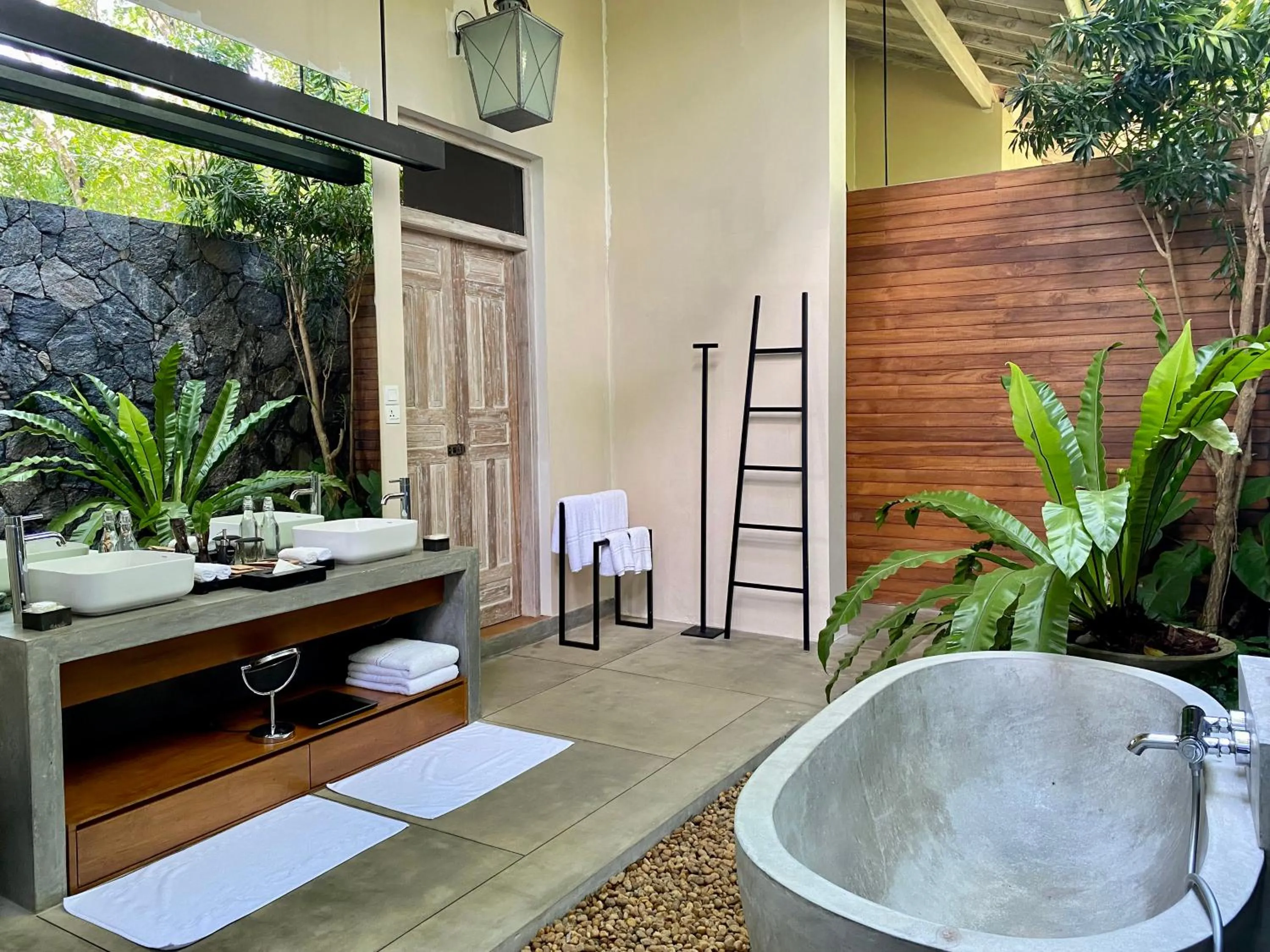 Bathroom in Haritha Villas & Spa