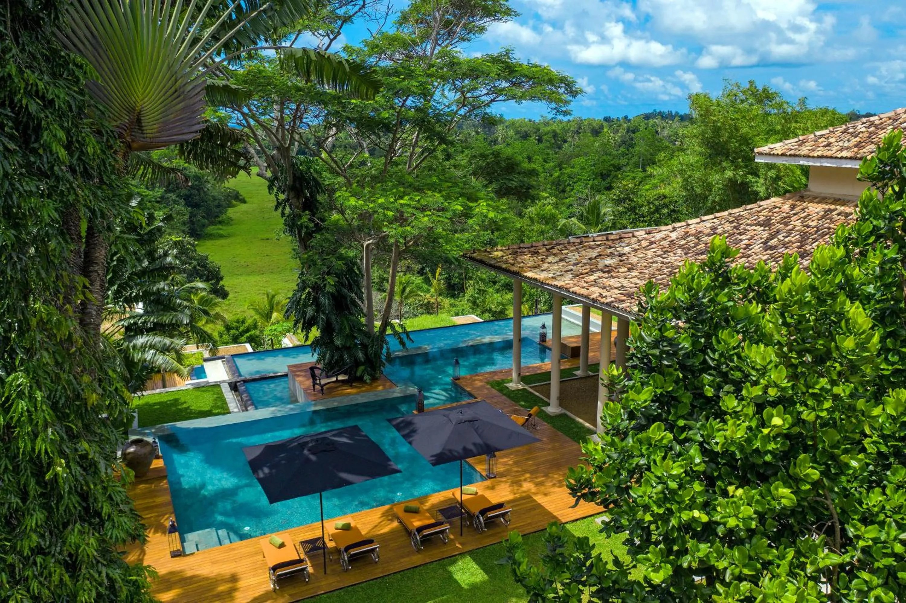 Bird's eye view in Haritha Villas & Spa