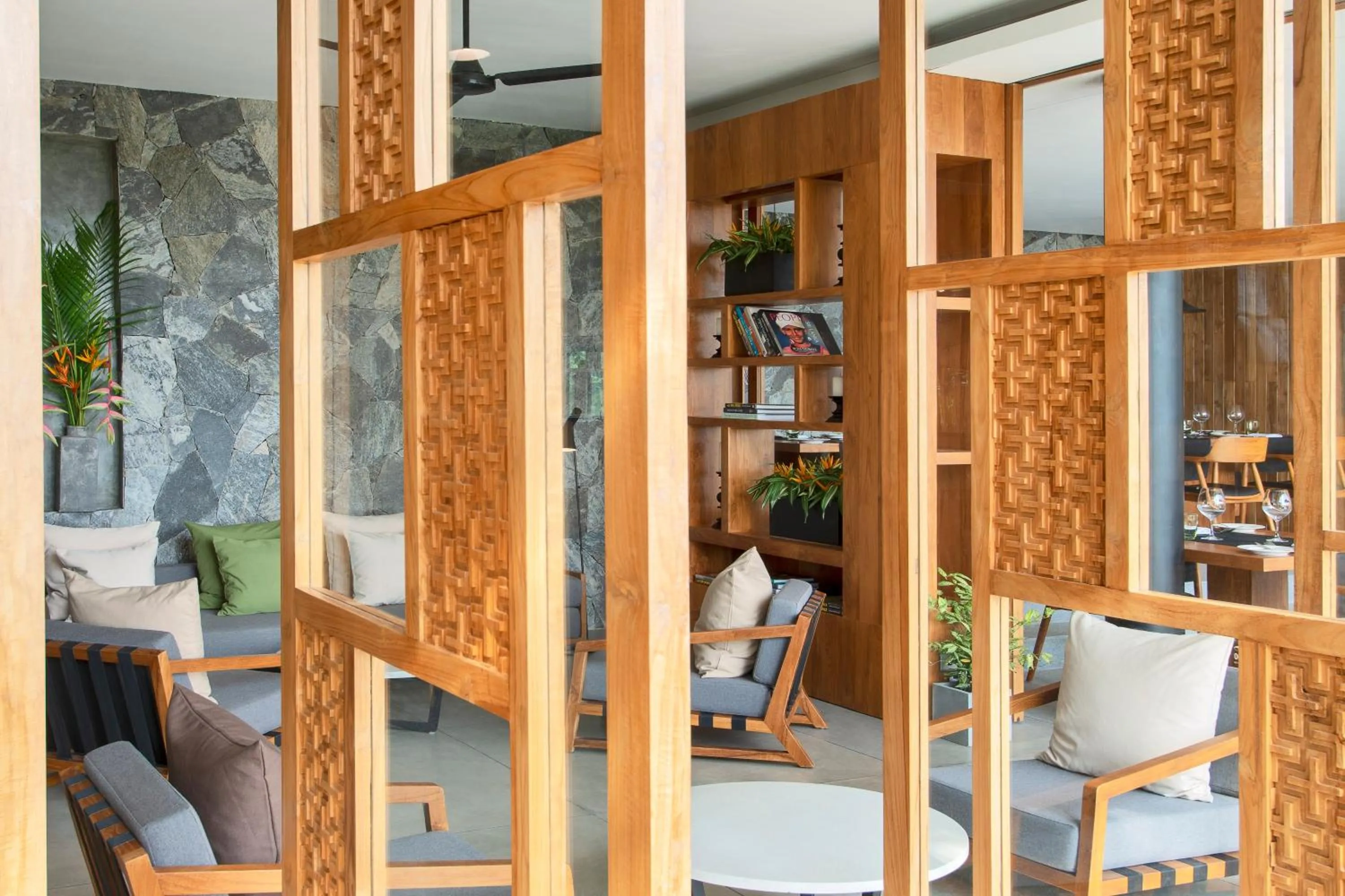 Lobby or reception in Haritha Villas & Spa