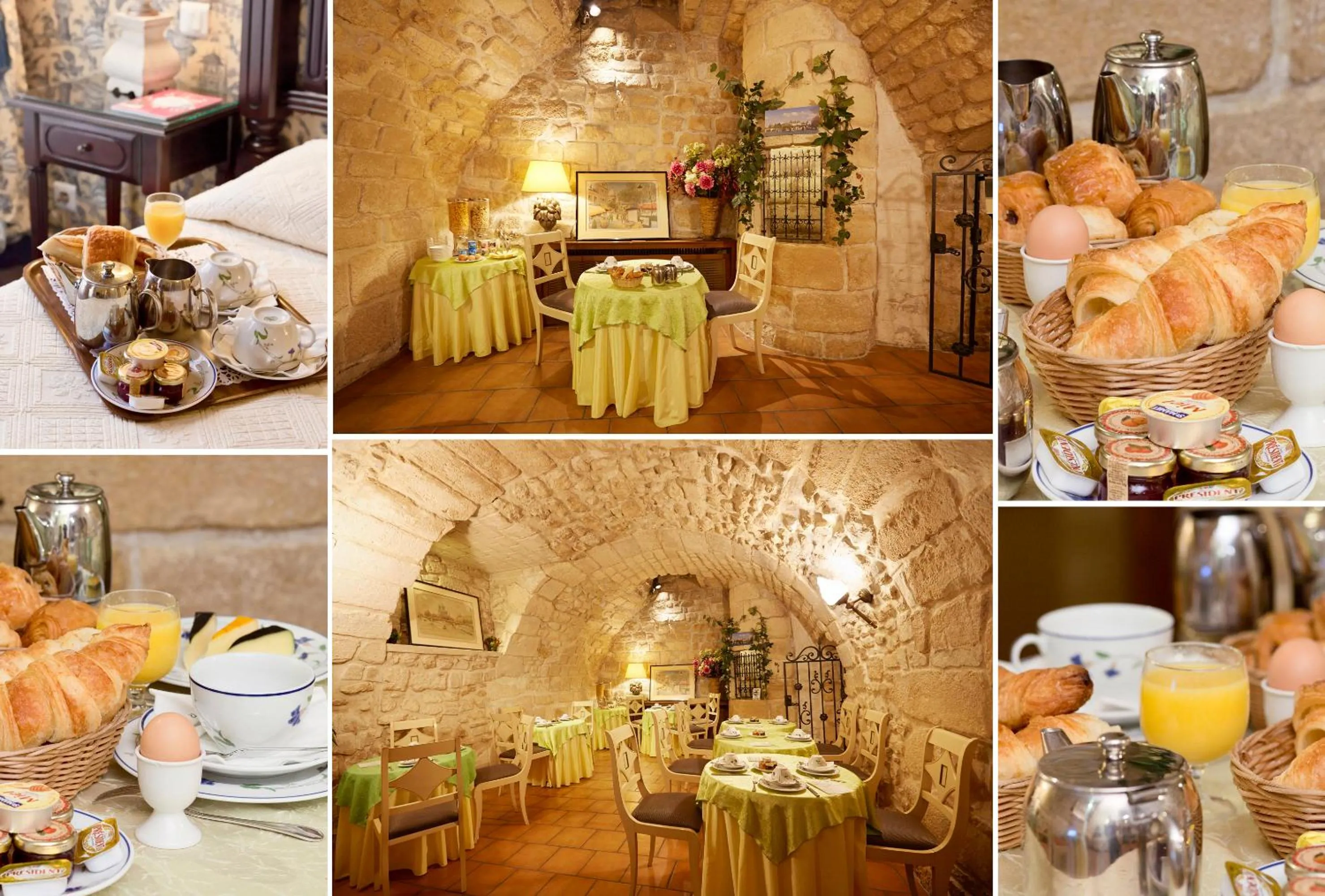 Restaurant/places to eat in Hôtel Beaubourg