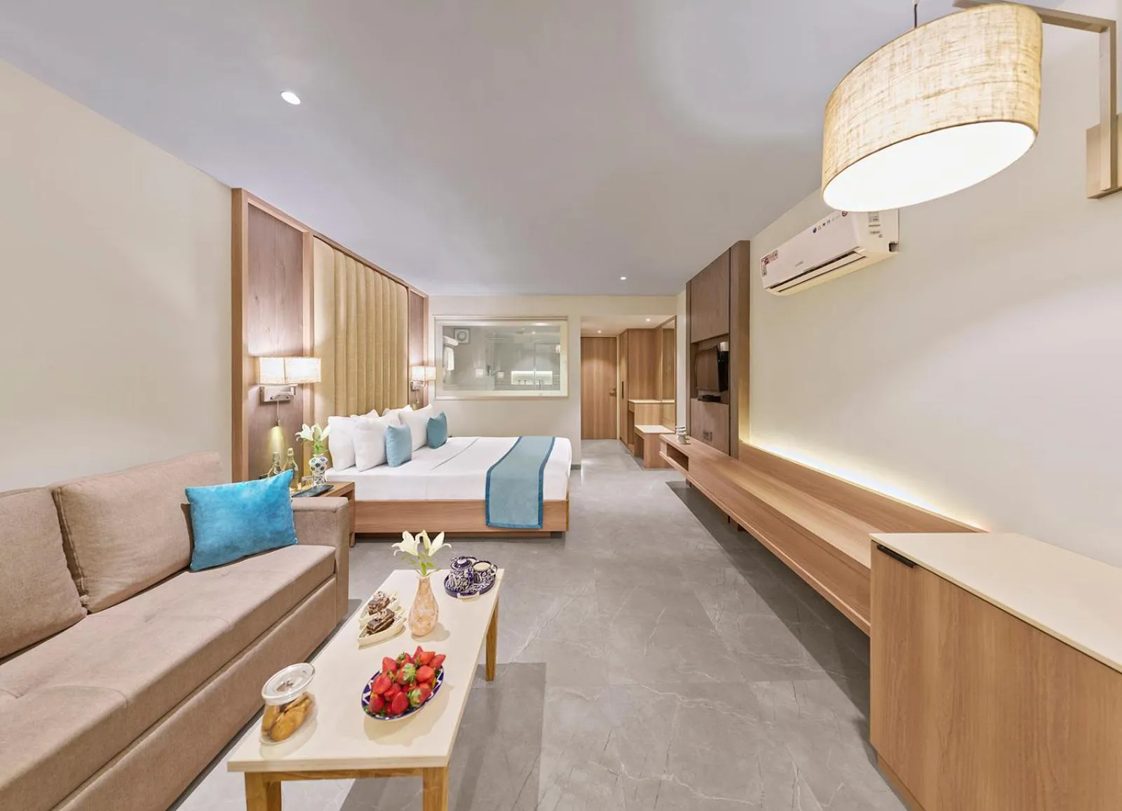 Bedroom in Shivsagar Resort & Spa