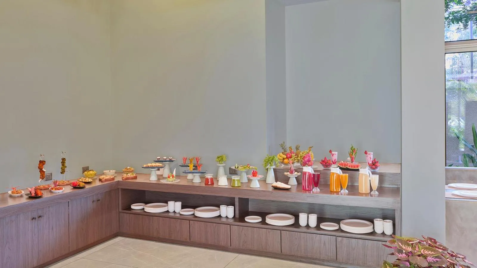 Buffet breakfast in Shivsagar Resort & Spa