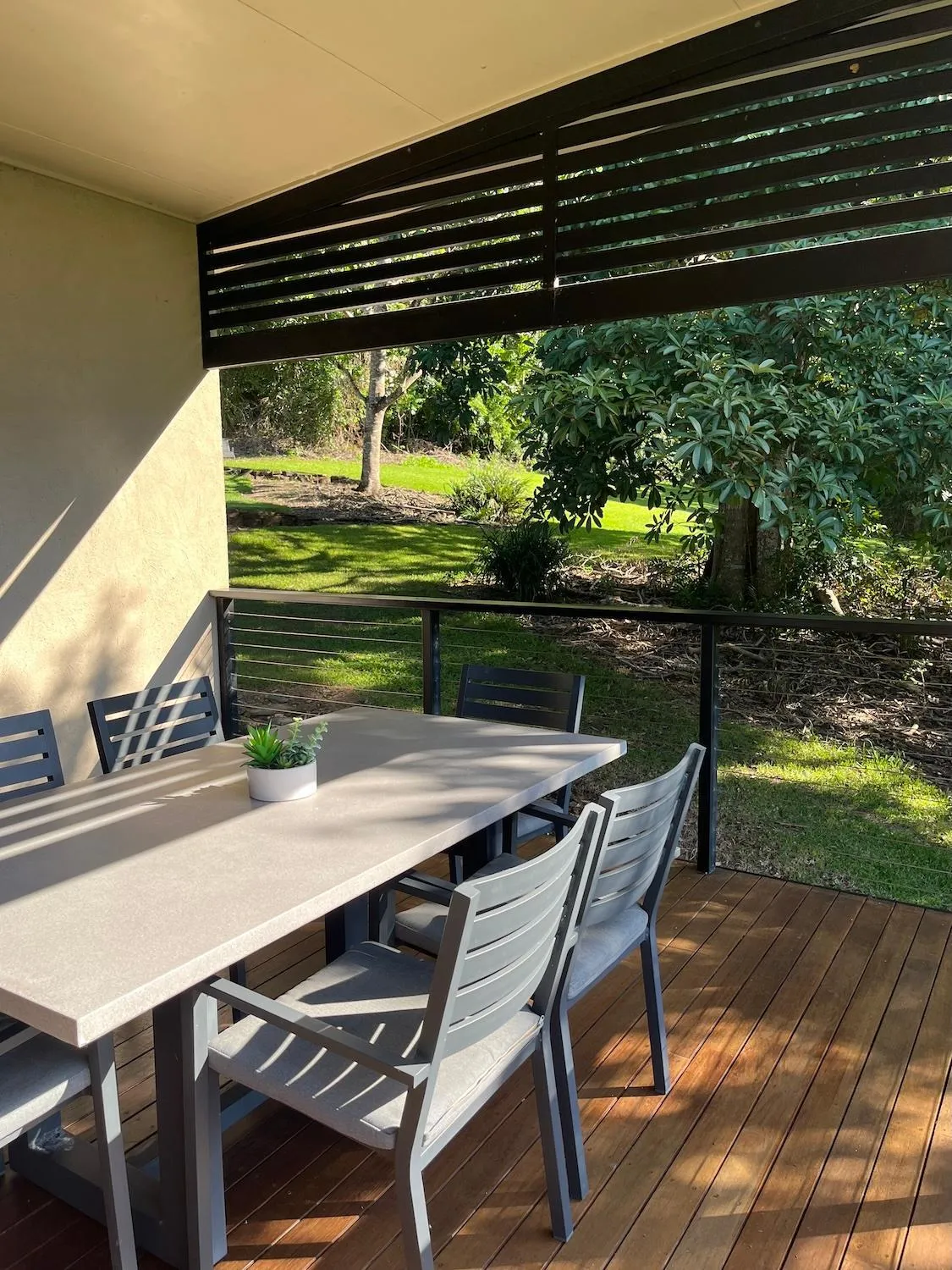 Balcony/Terrace in Seclude Rainforest Retreat