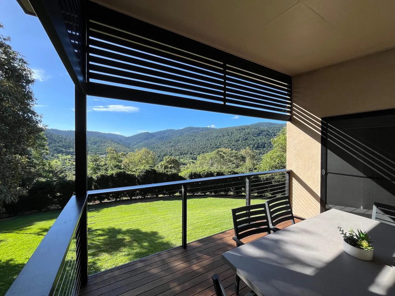 Balcony/Terrace in Seclude Rainforest Retreat