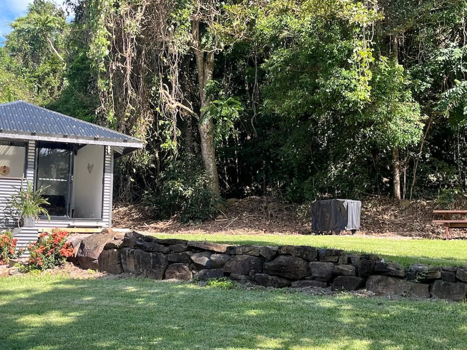 BBQ facilities in Seclude Rainforest Retreat