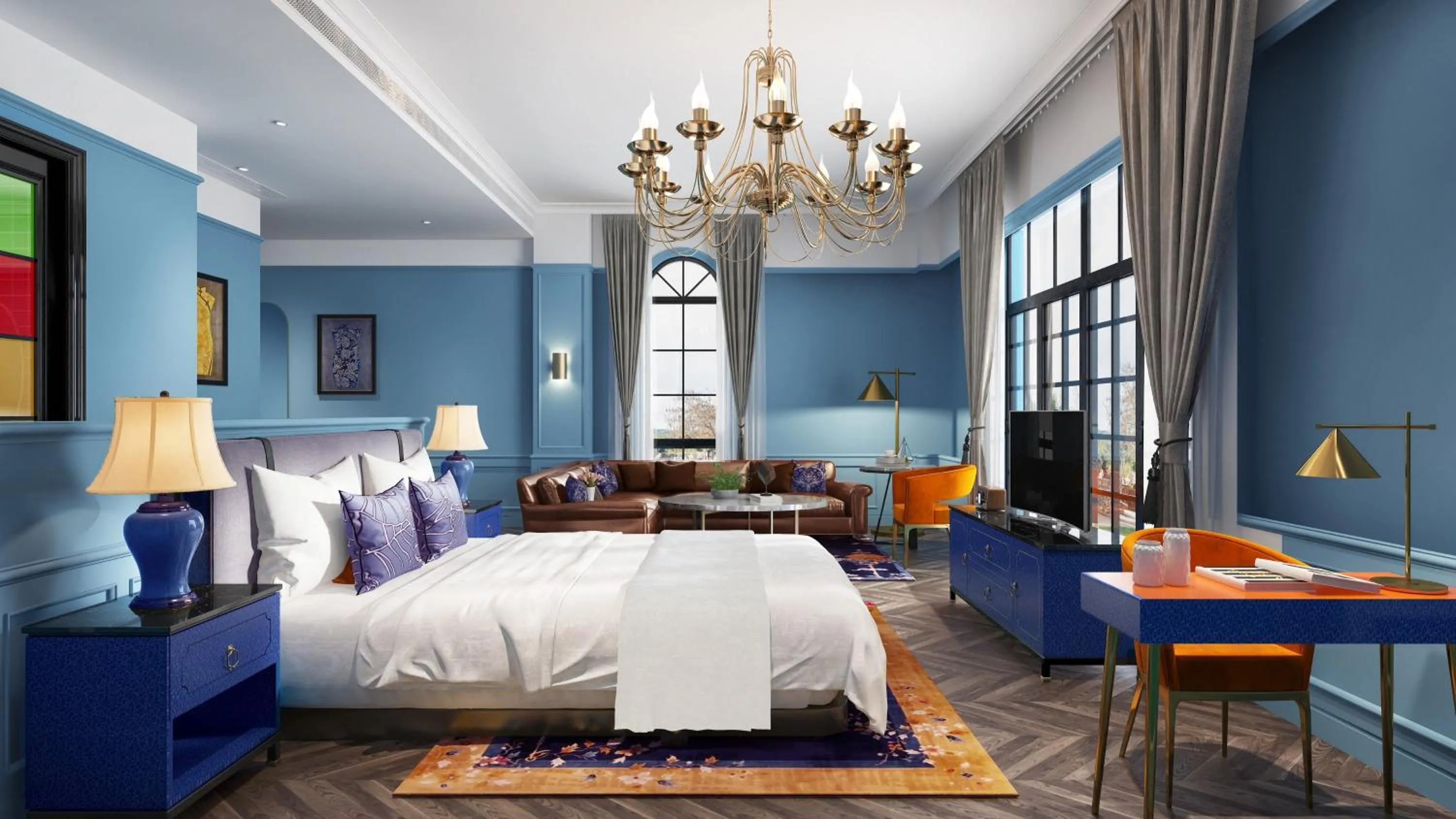 Photo of the whole room in Hotel Indigo Heilong Lake by IHG