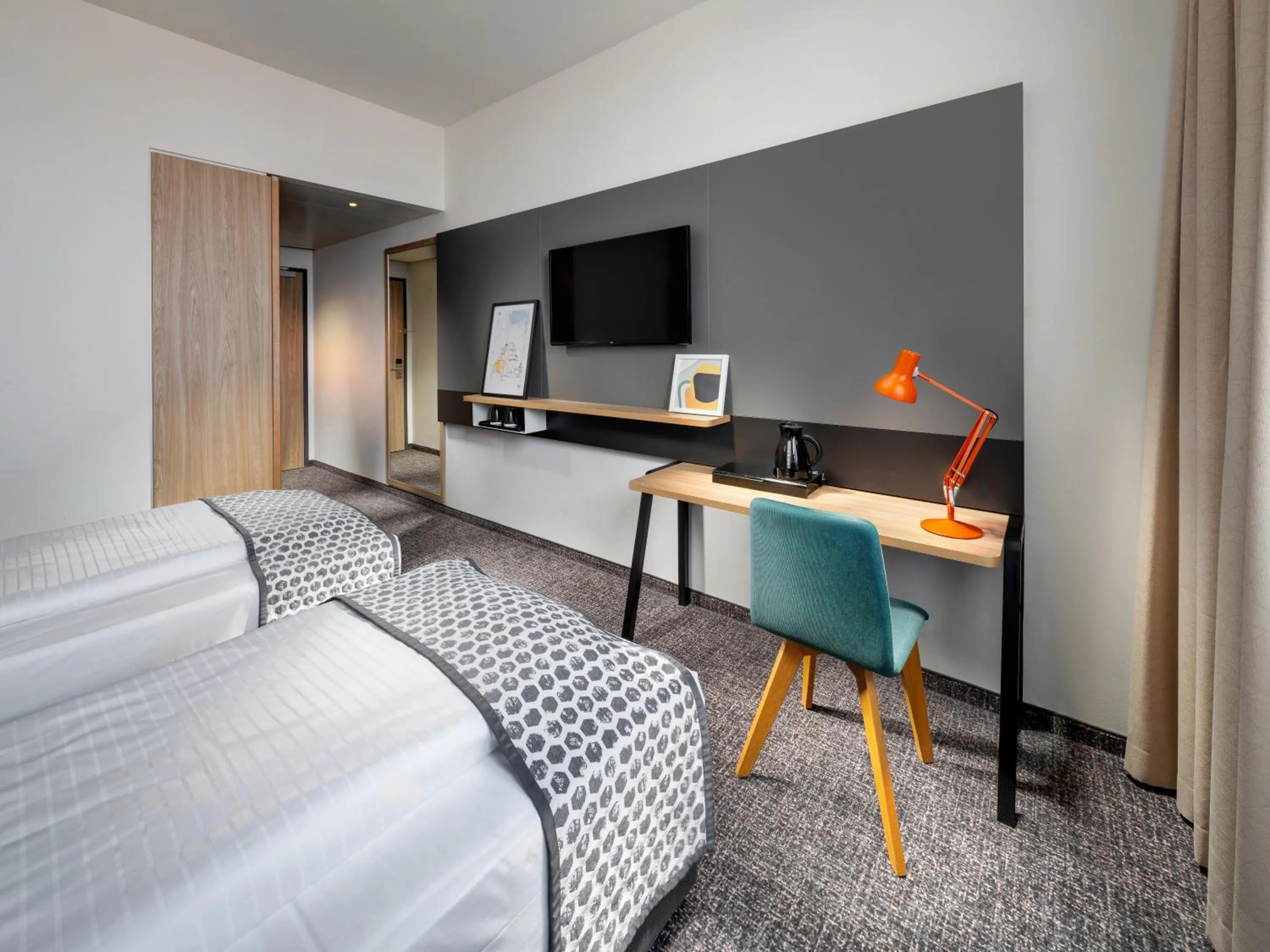 Bedroom, Bed in Clarion Hotel Vienna South