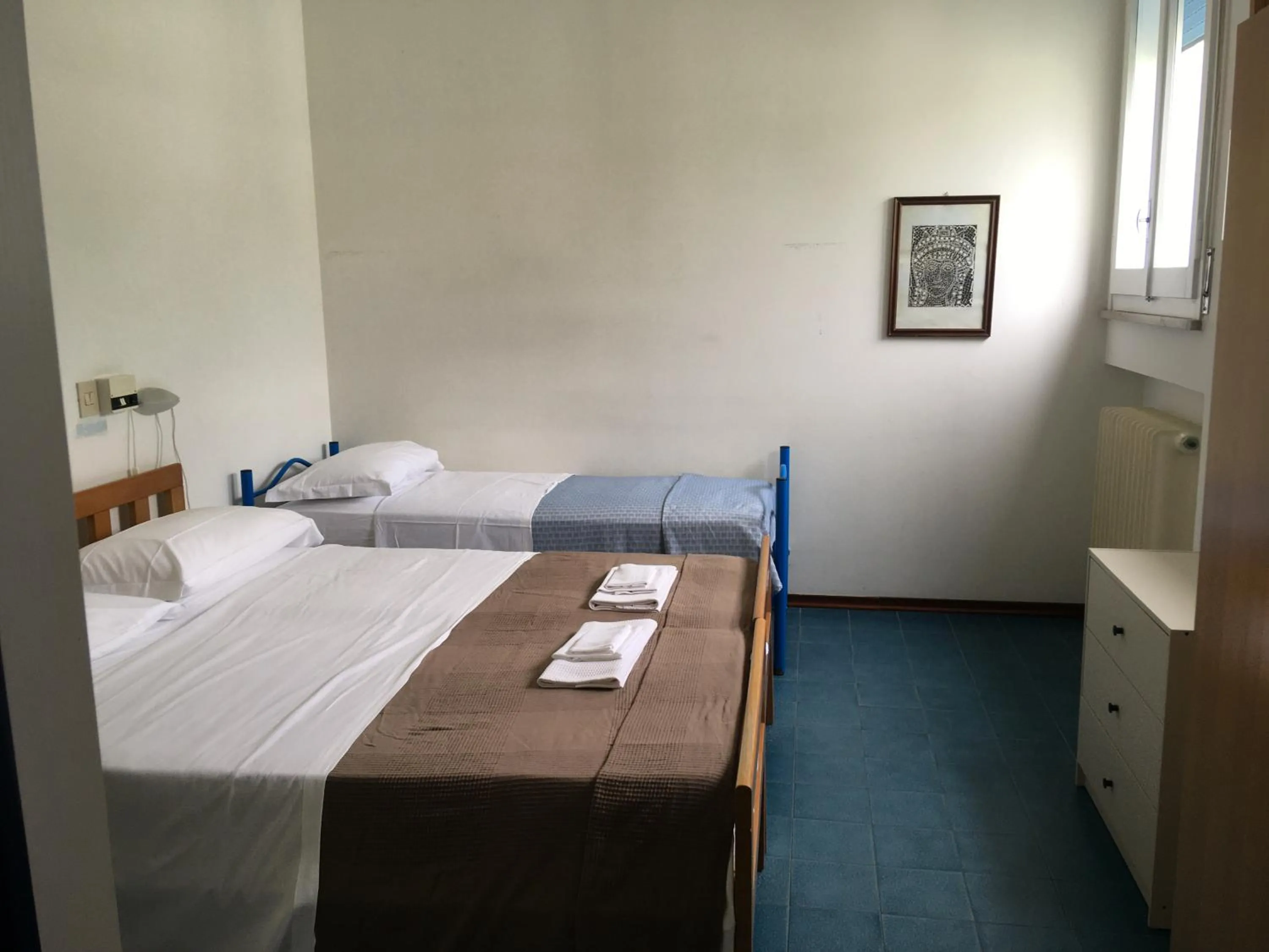 Bed in Hotel Maddalena