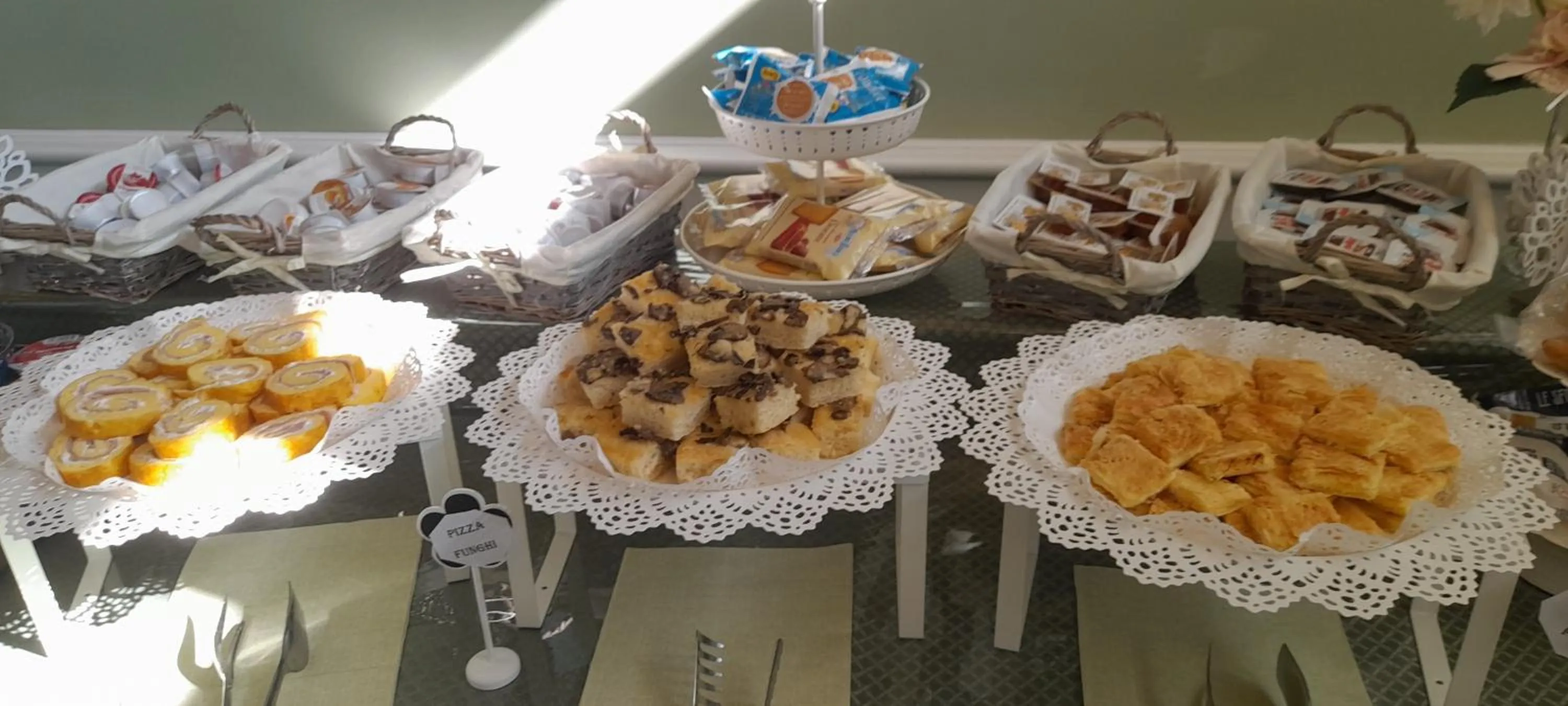 Buffet breakfast in Hotel Maddalena