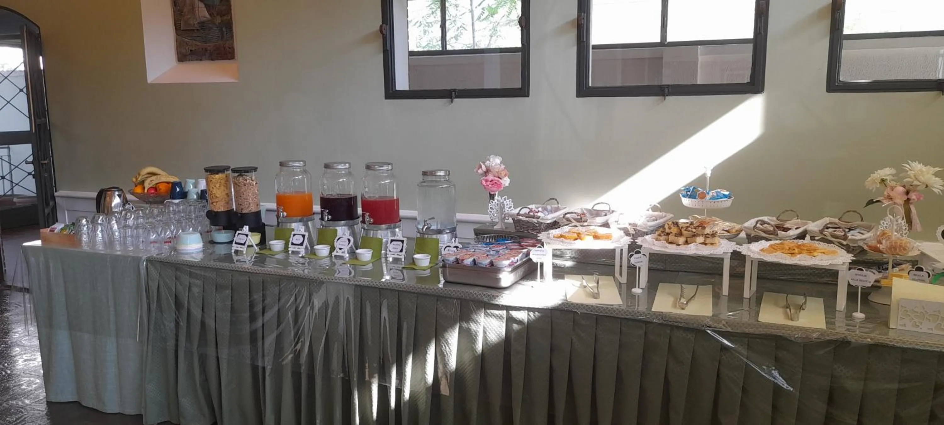 Breakfast in Hotel Maddalena