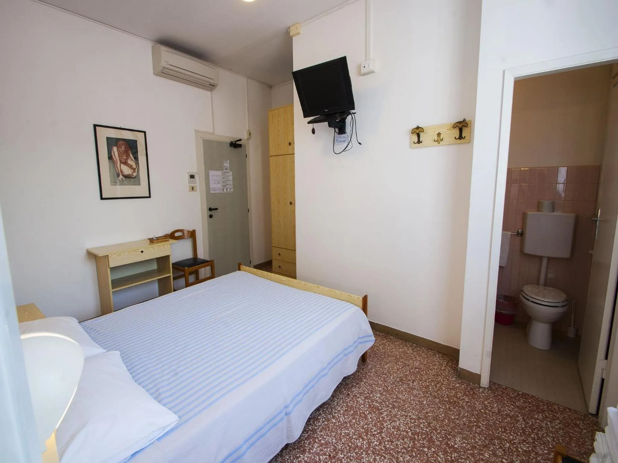 Bed in Hotel Maddalena