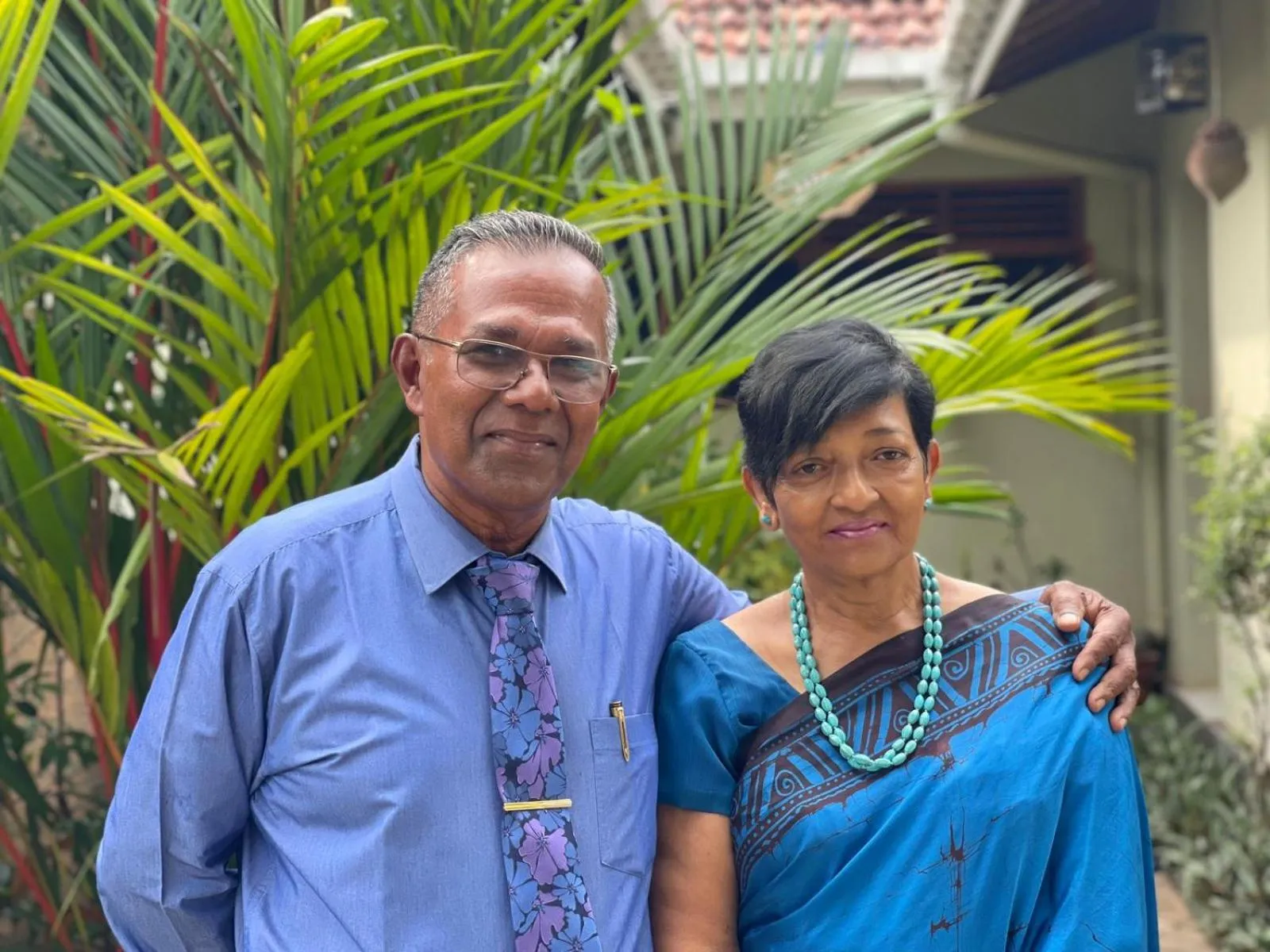 People in Villa Shade