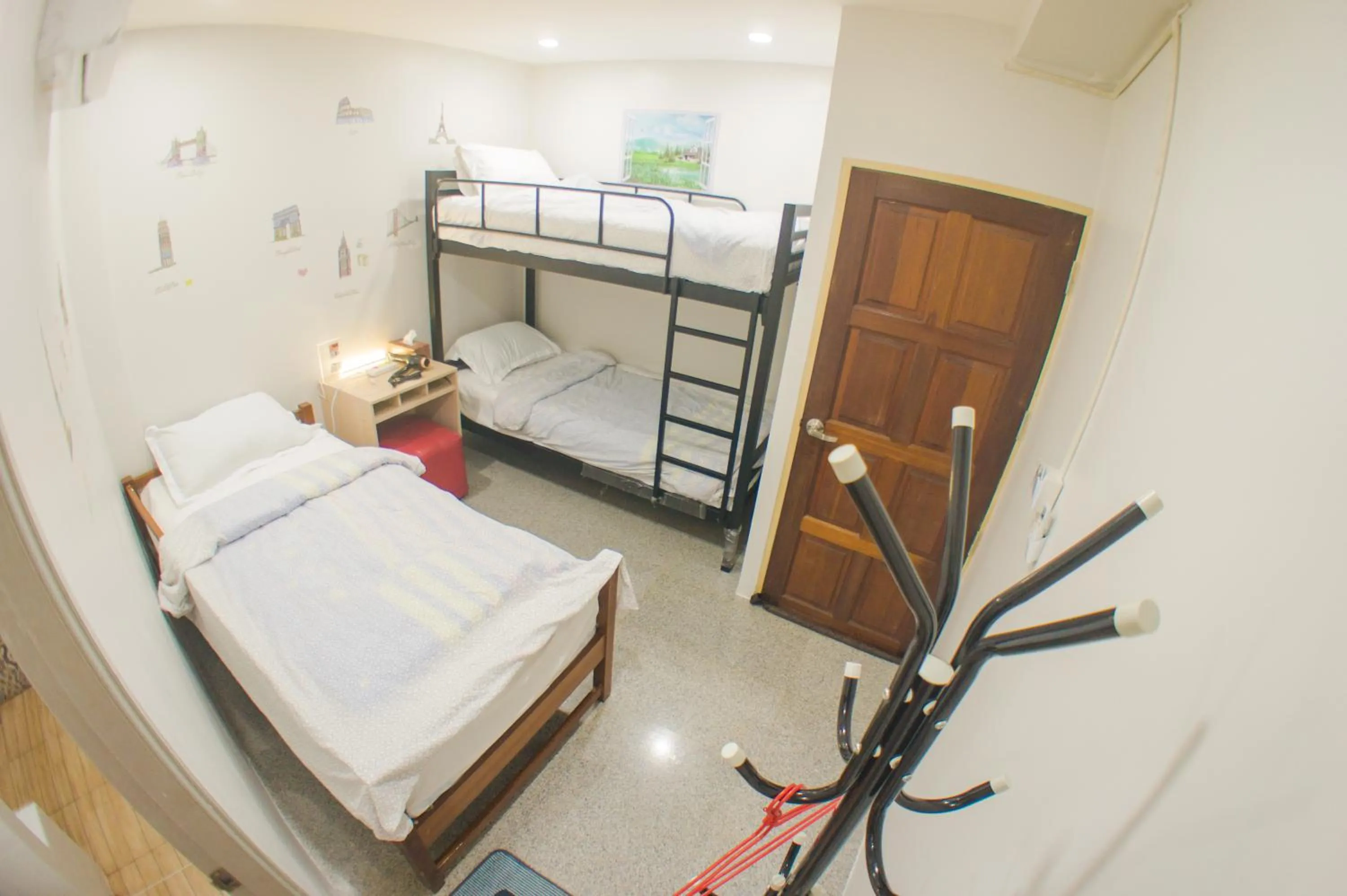 Bed in Baan1668 Hometel near Chinatown One Bangkok