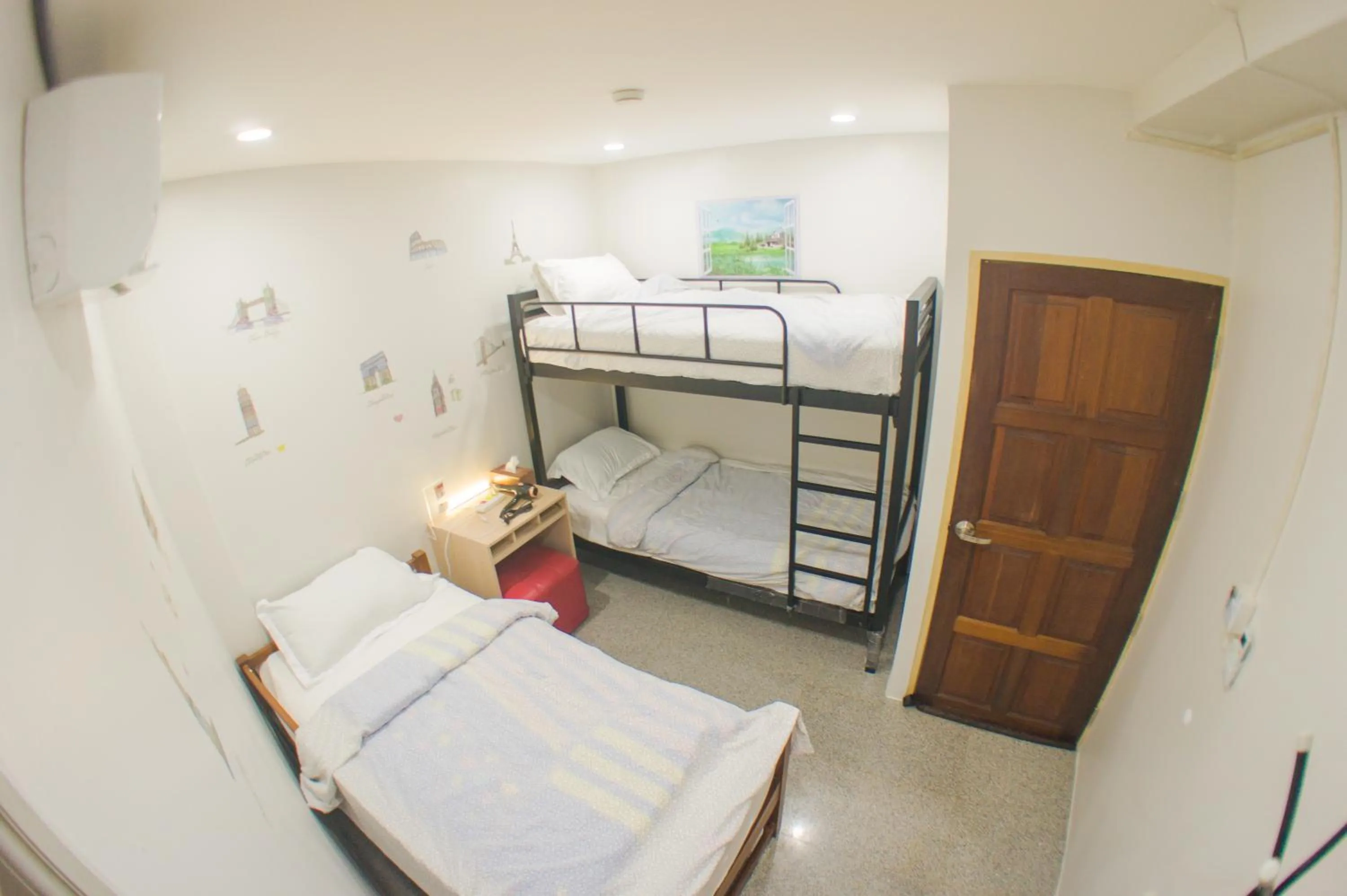 Bed in Baan1668 Hometel near Chinatown One Bangkok