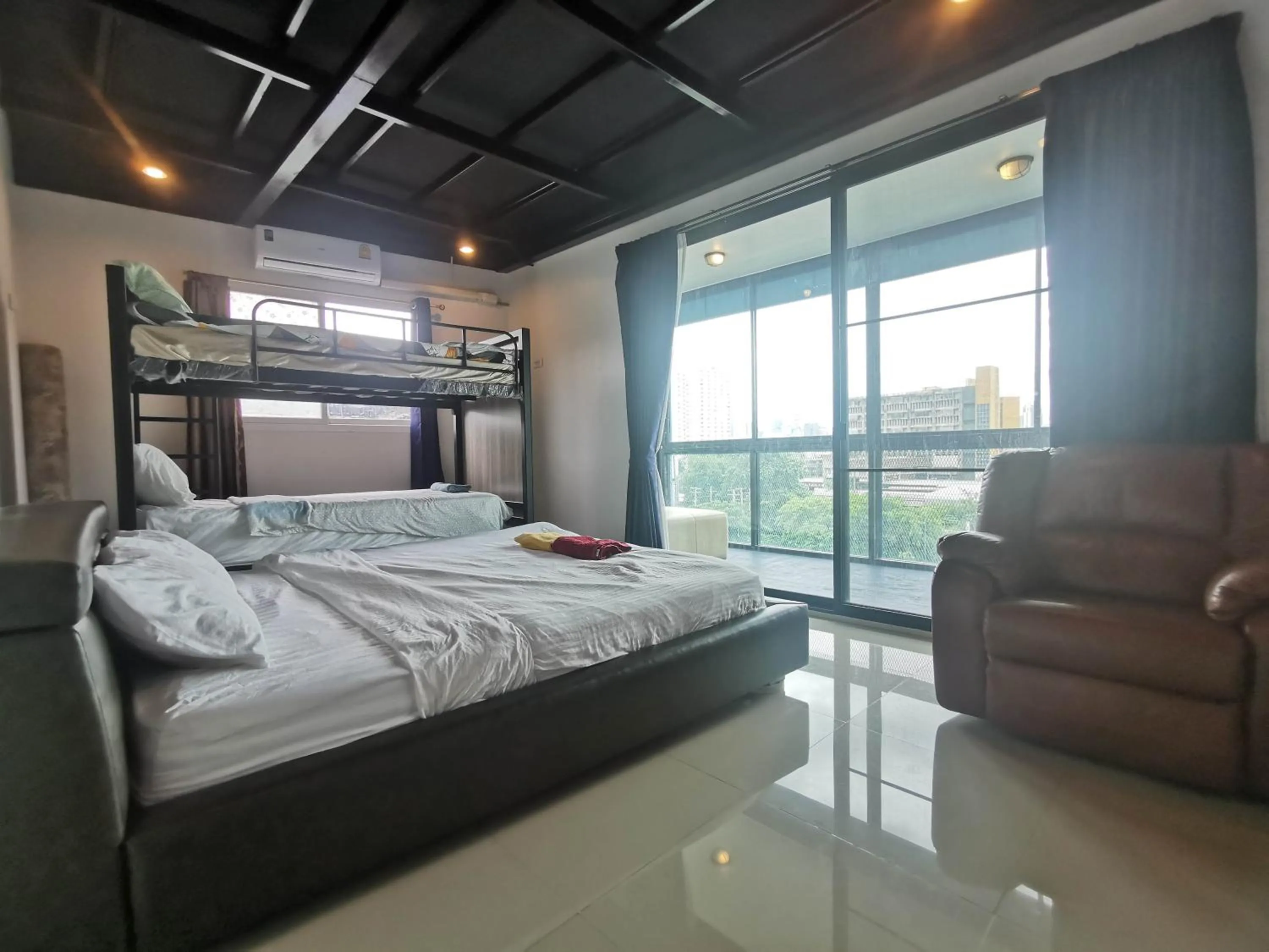 Bed in Baan1668 Hometel near Chinatown One Bangkok