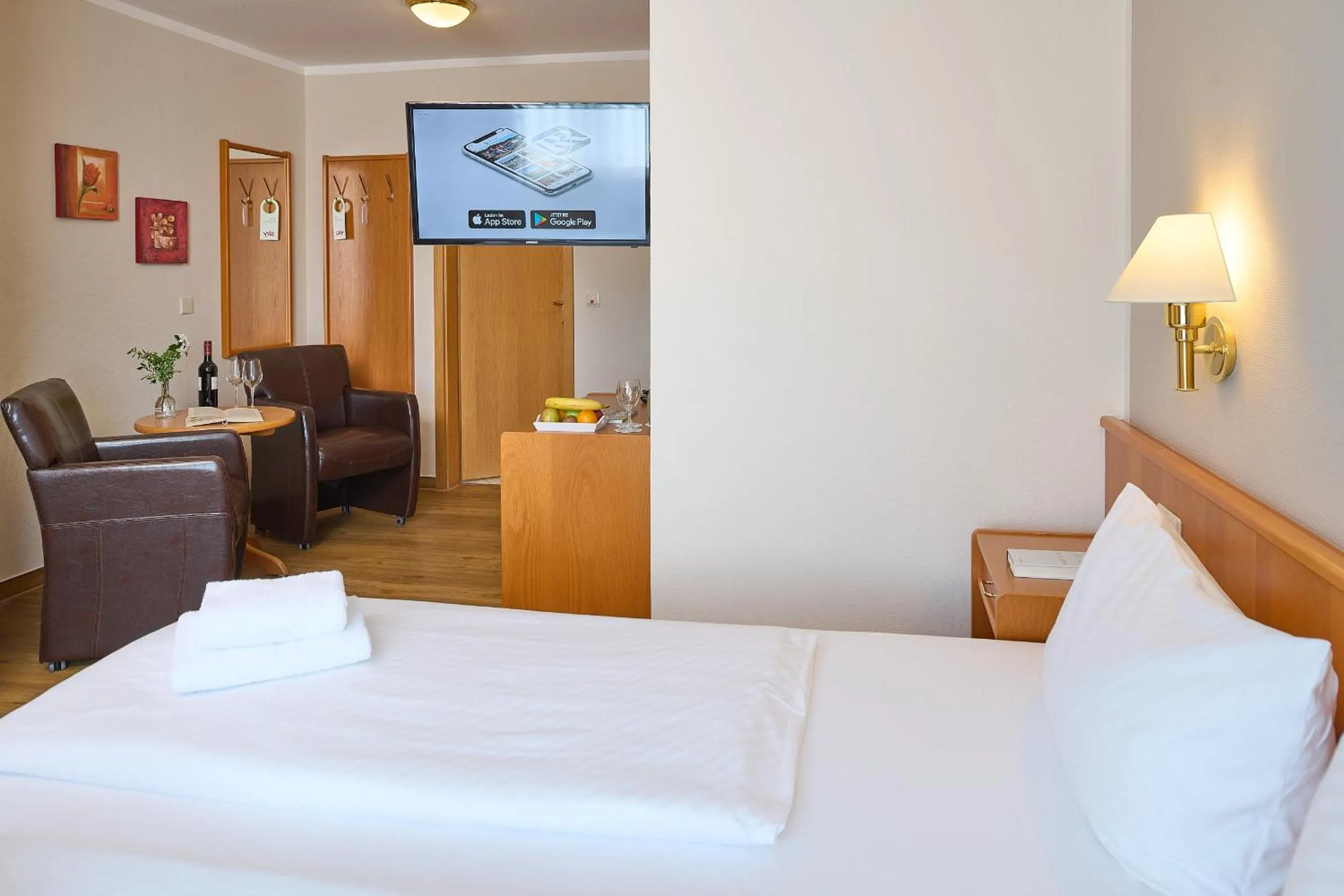 Photo of the whole room, Bed in R&R Villen Baabe