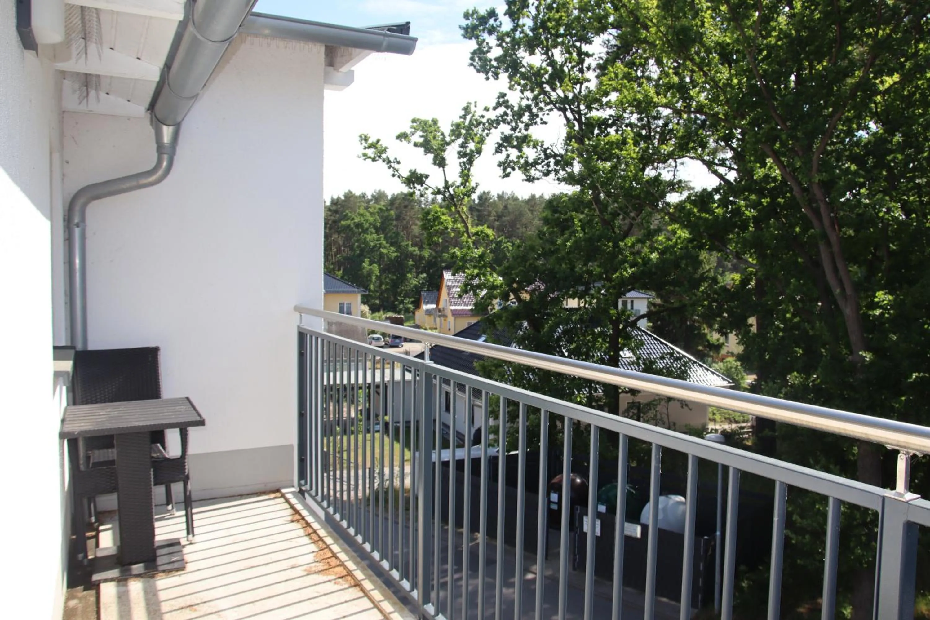 Balcony/Terrace in R&R Villen Baabe