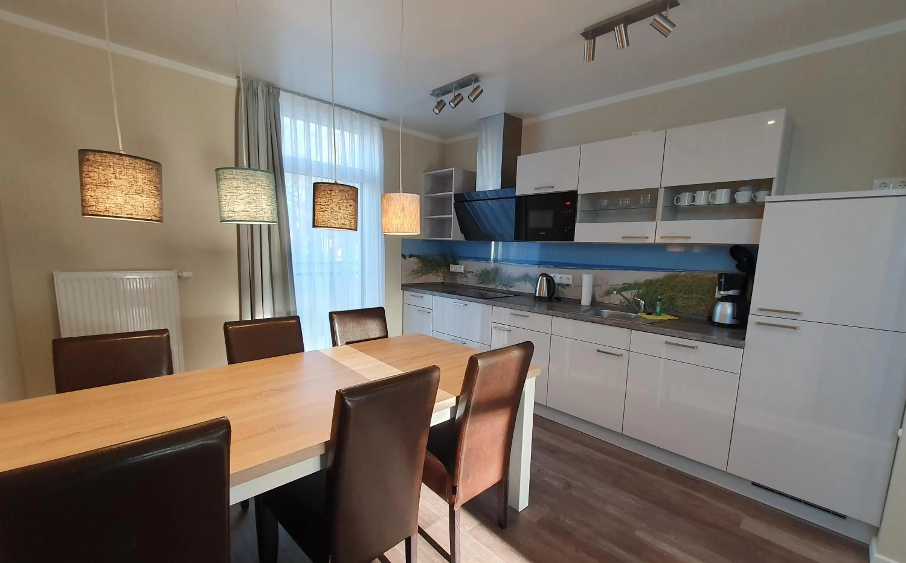 Kitchen or kitchenette in R&R Villen Baabe