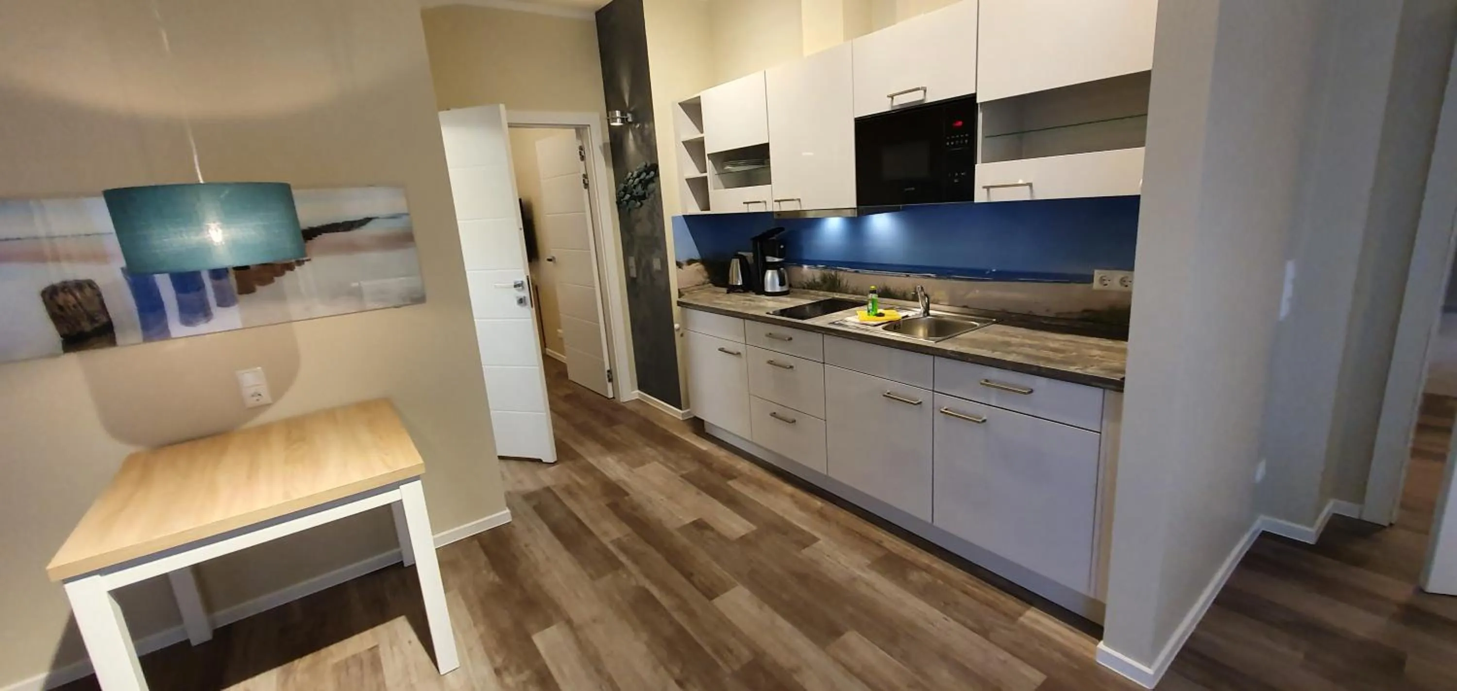 Kitchen or kitchenette in R&R Villen Baabe