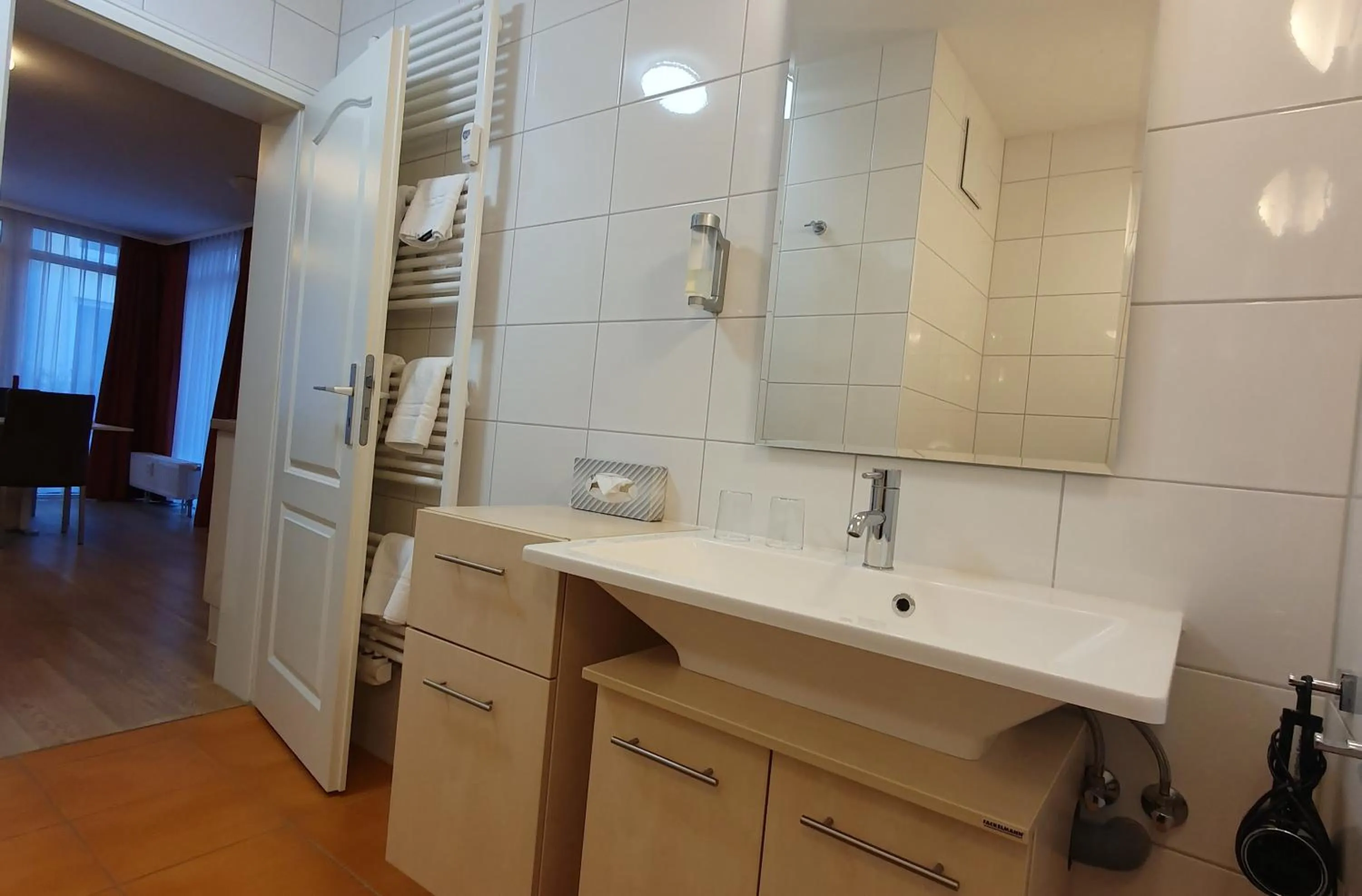 Bathroom in R&R Villen Baabe