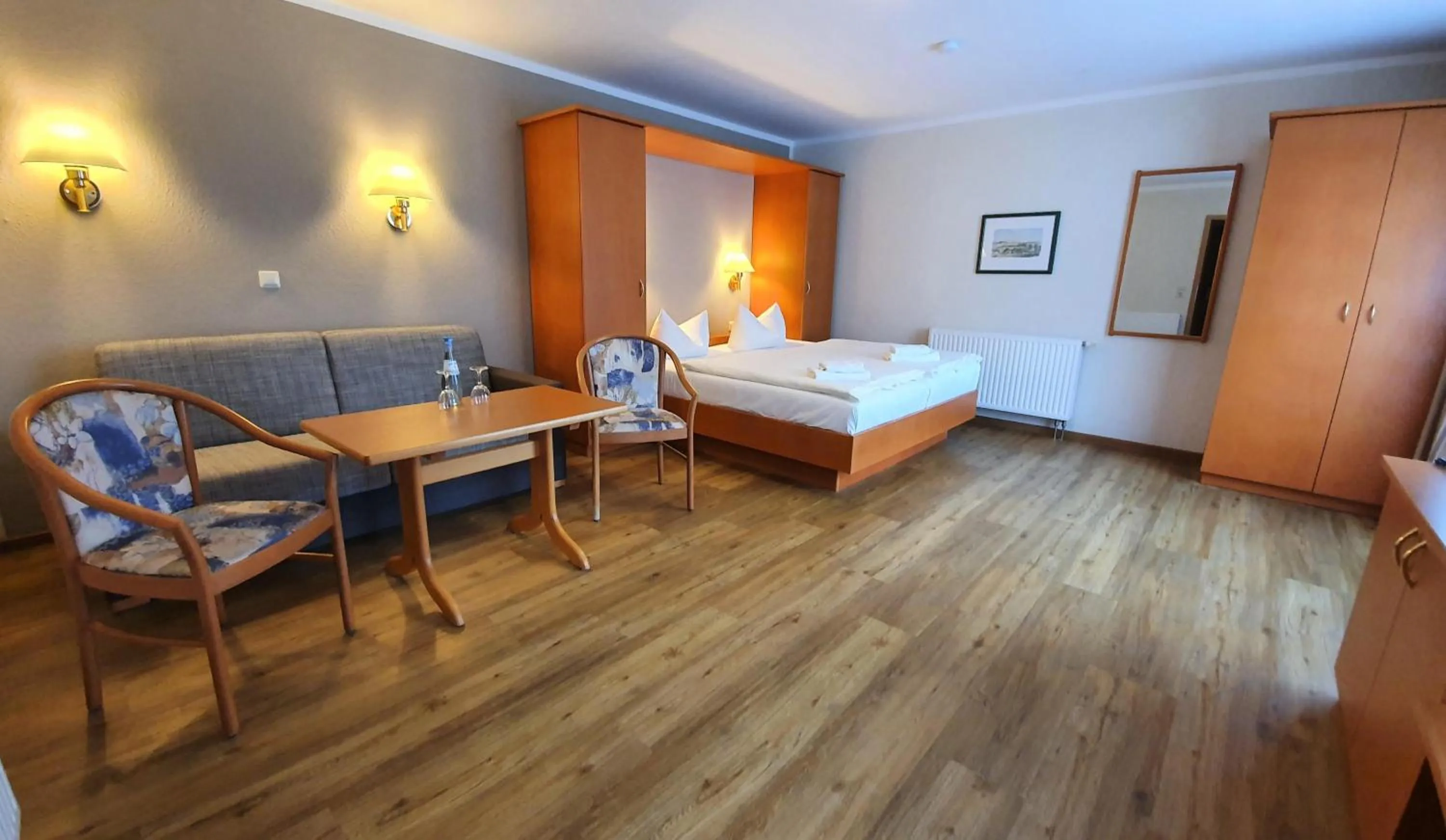 Property building, Bed in R&R Villen Baabe