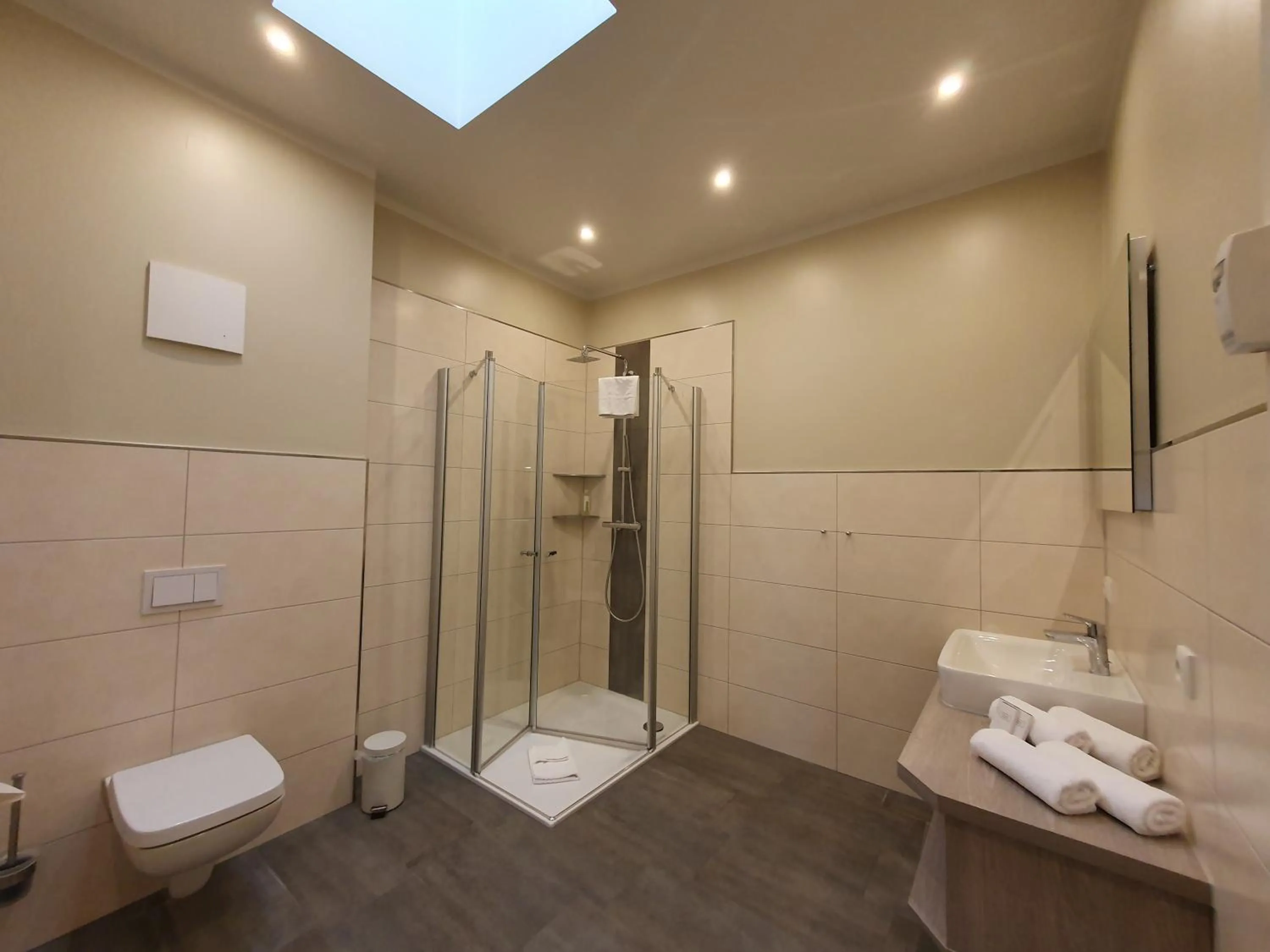 Bathroom in R&R Villen Baabe